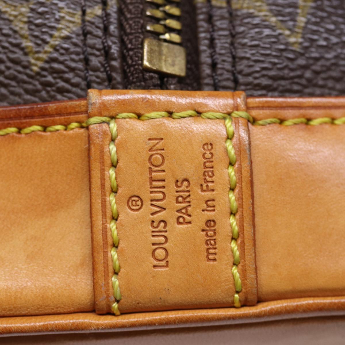 LOUIS VUITTON Monogram Alma Hand Bag M51130 LV 75895