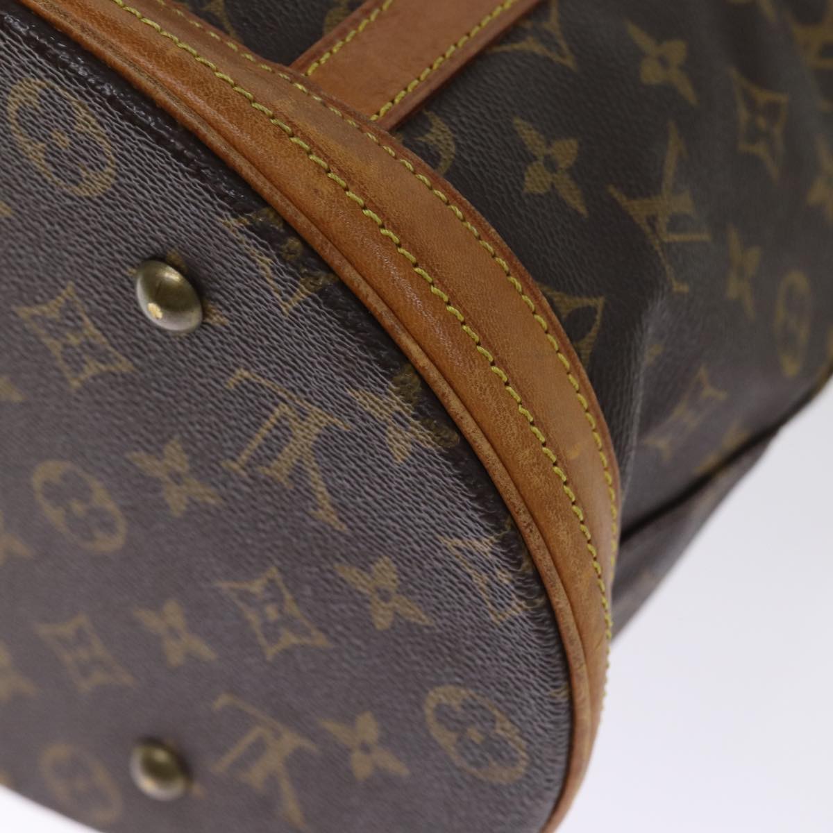LOUIS VUITTON Monogram Bucket GM Shoulder Bag M42236 LV 75896