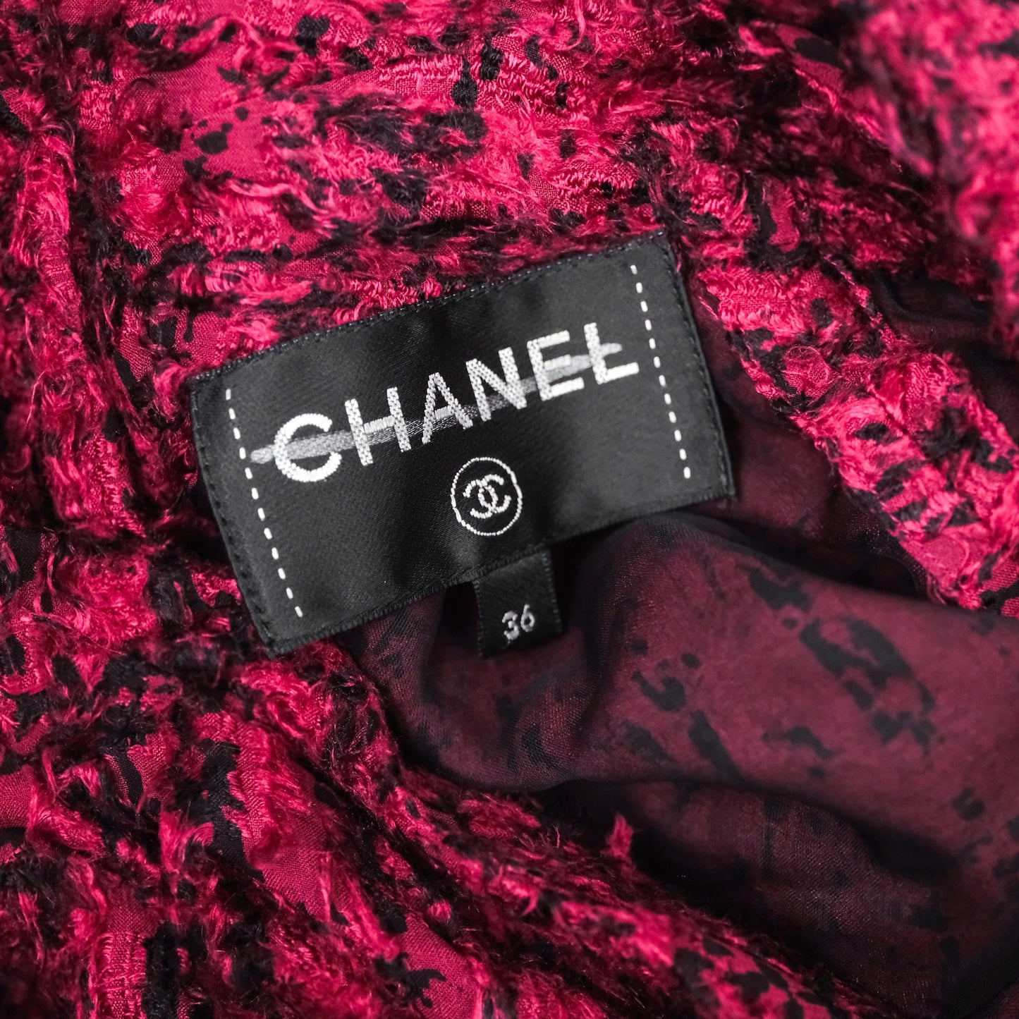 Chanel Bow Shirt Top Purple Size 36