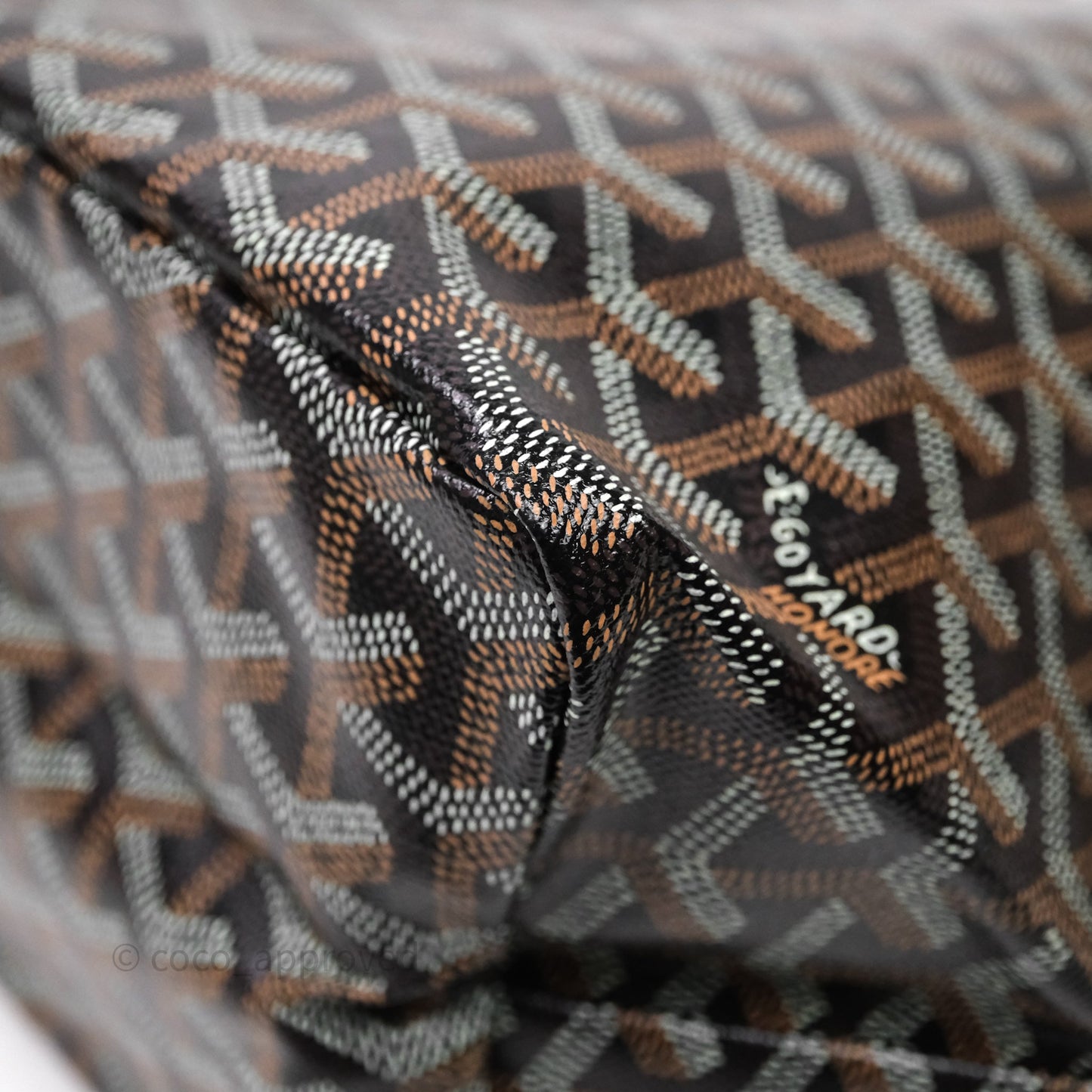 Goyard St Louis Tote PM Black