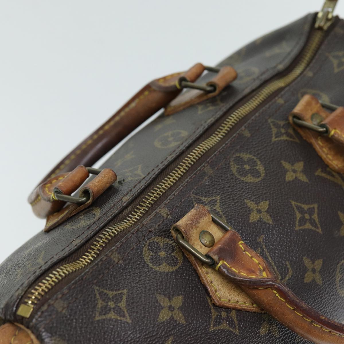 LOUIS VUITTON Monogram Speedy 30 Hand Bag M41526 LV 75904
