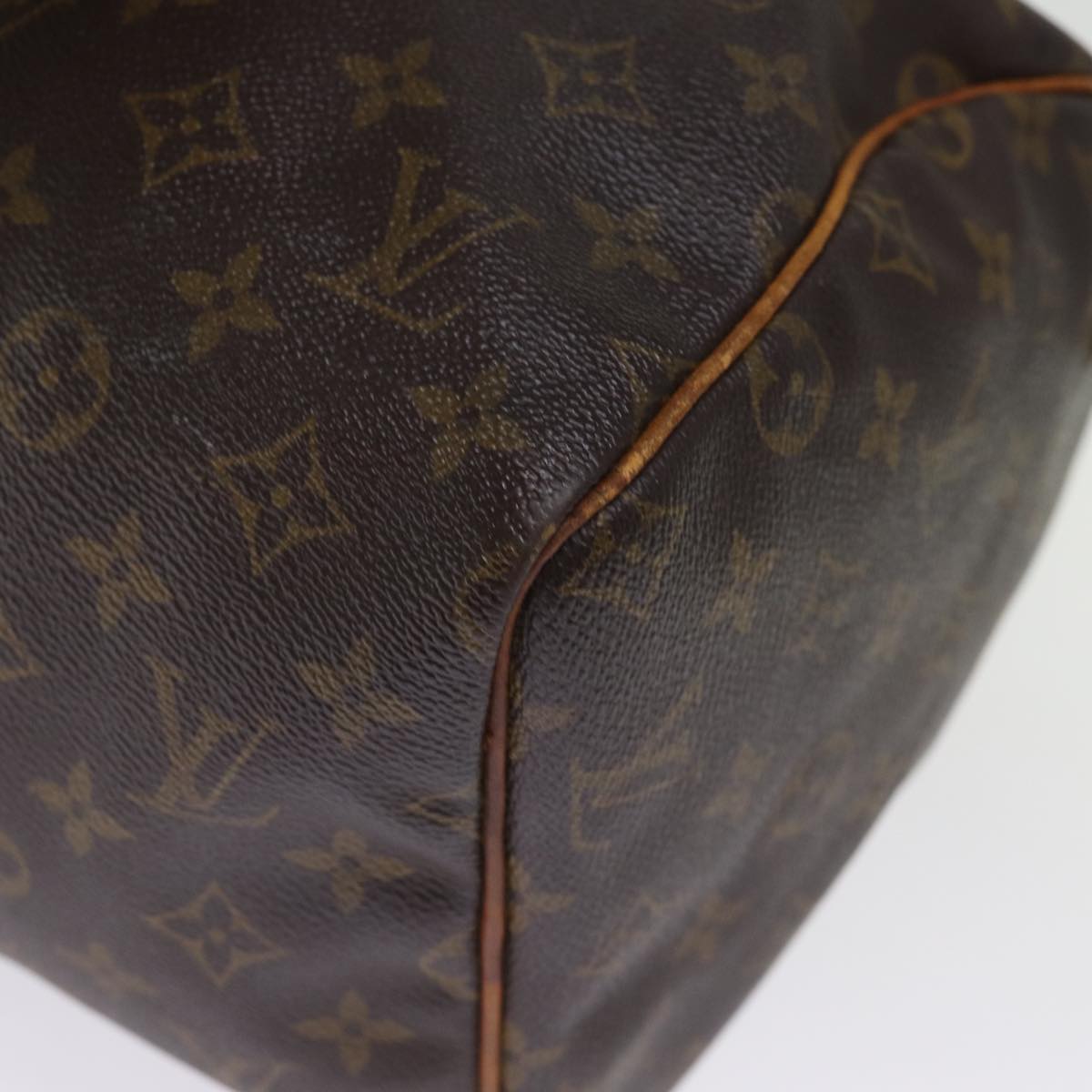 LOUIS VUITTON Monogram Speedy 30 Hand Bag M41526 LV 75906
