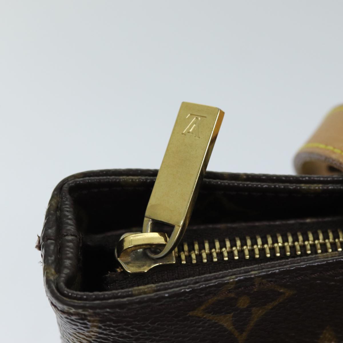 LOUIS VUITTON Monogram Cabas Piano Tote Bag M51148 LV 75908