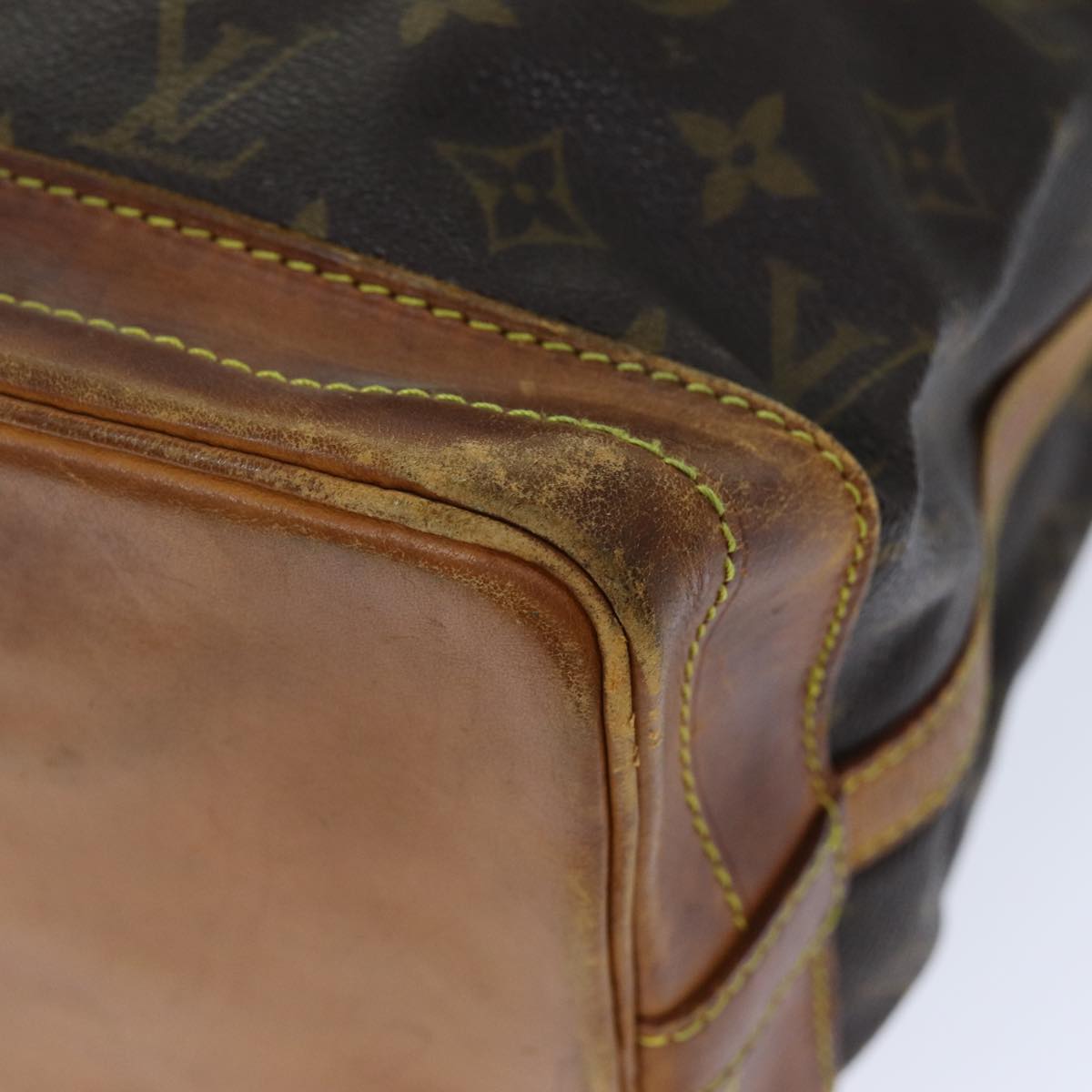 LOUIS VUITTON Monogram Noe Shoulder Bag M42224 LV 75910