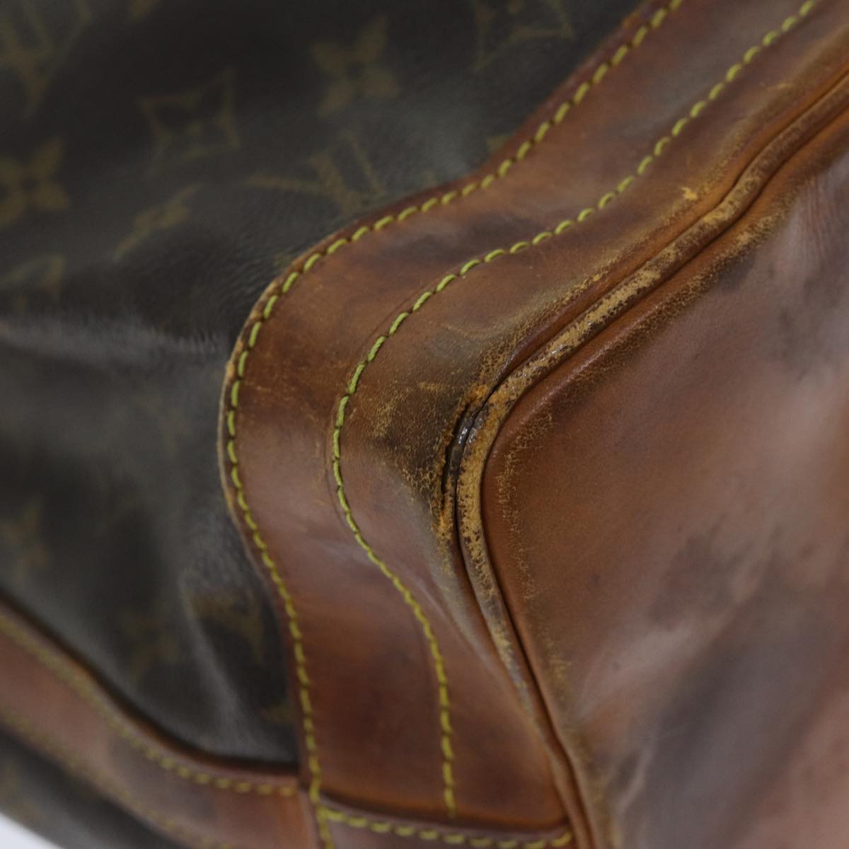 LOUIS VUITTON Monogram Noe Shoulder Bag M42224 LV 75910