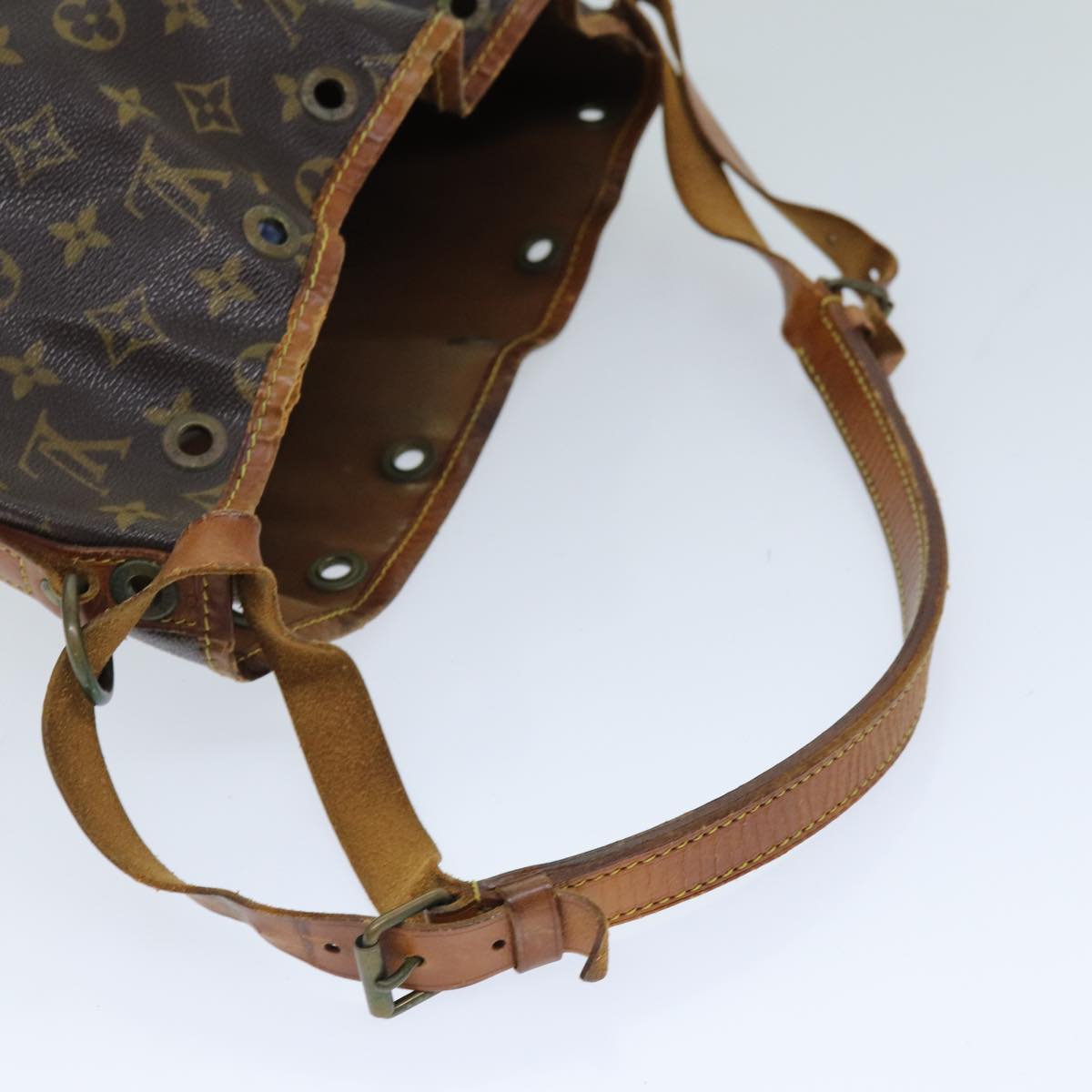 LOUIS VUITTON Monogram Noe Shoulder Bag M42224 LV 75910