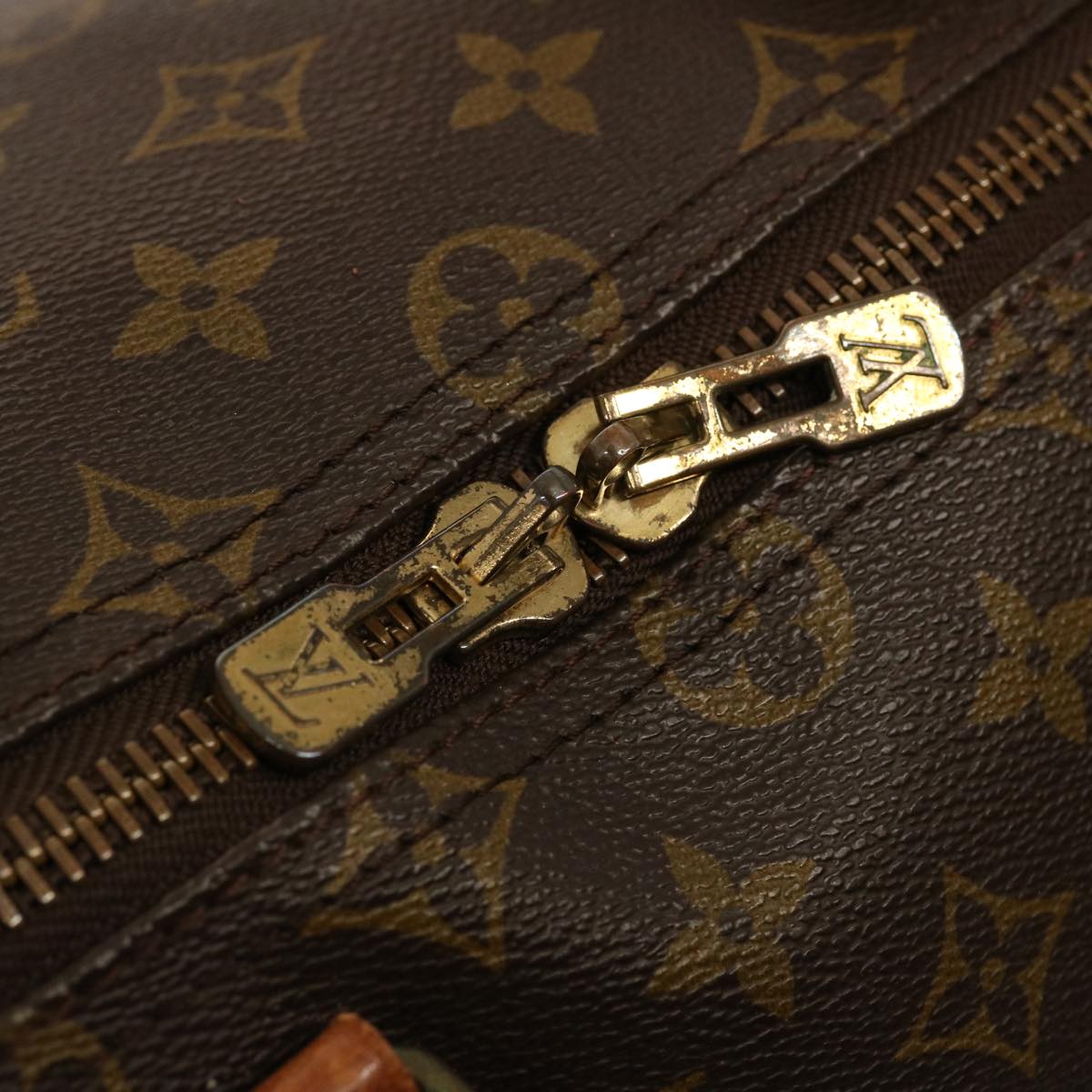 LOUIS VUITTON Monogram Keepall 50 Boston Bag M41426 LV 75916