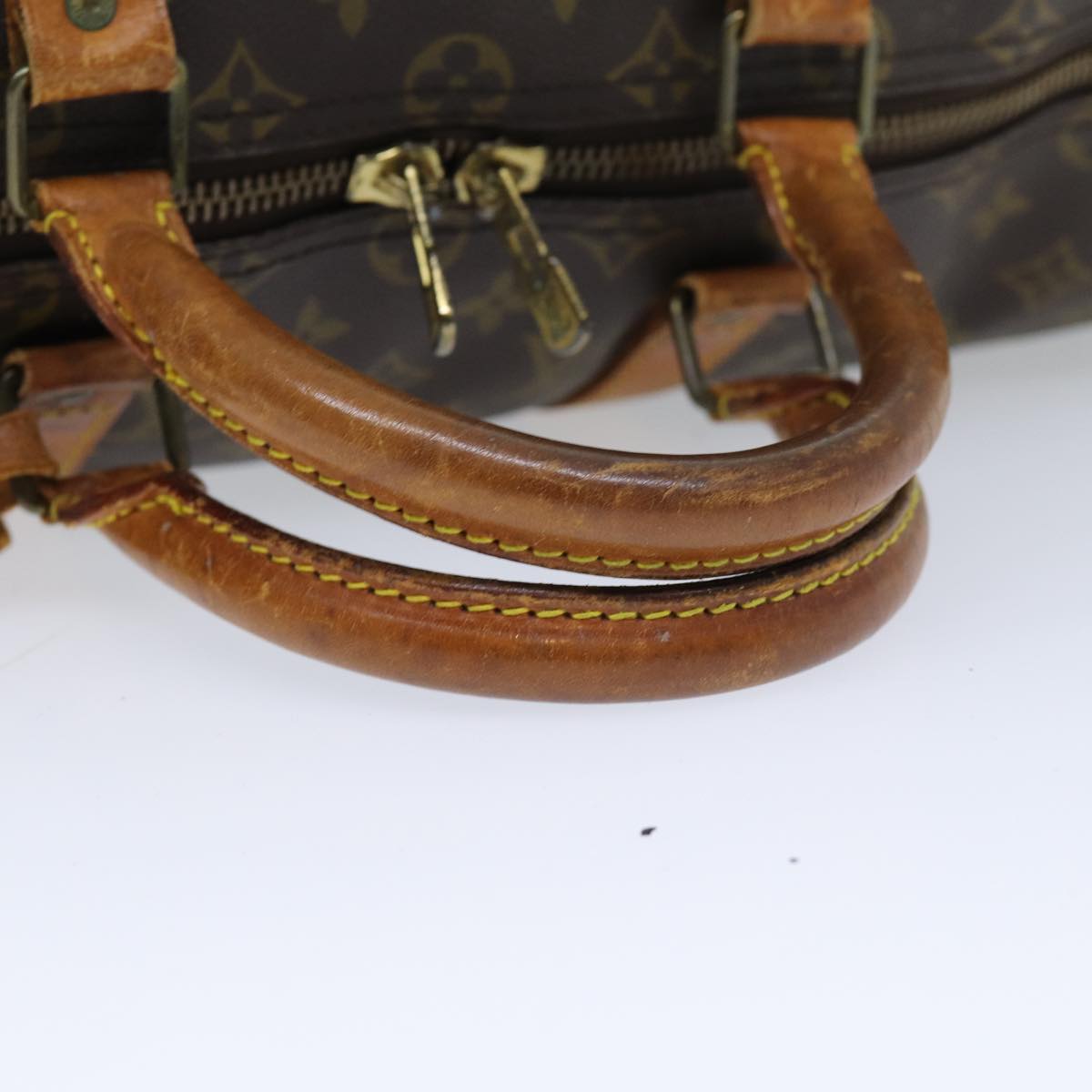 LOUIS VUITTON Monogram Keepall 50 Boston Bag M41426 LV 75916