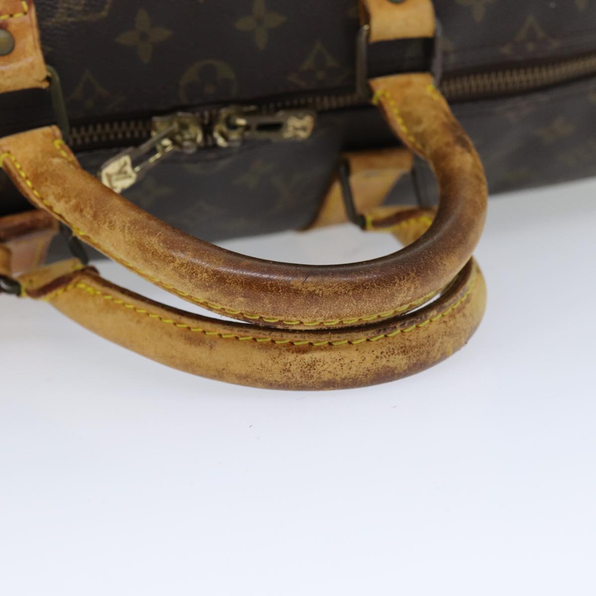 LOUIS VUITTON Monogram Keepall 50 Boston Bag M41426 LV 75917