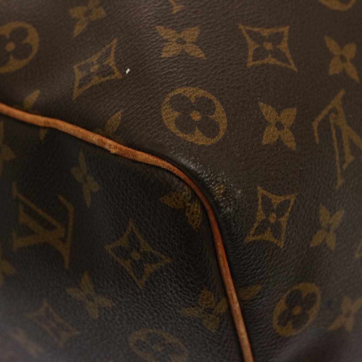 LOUIS VUITTON Monogram Keepall 50 Boston Bag M41426 LV 75918