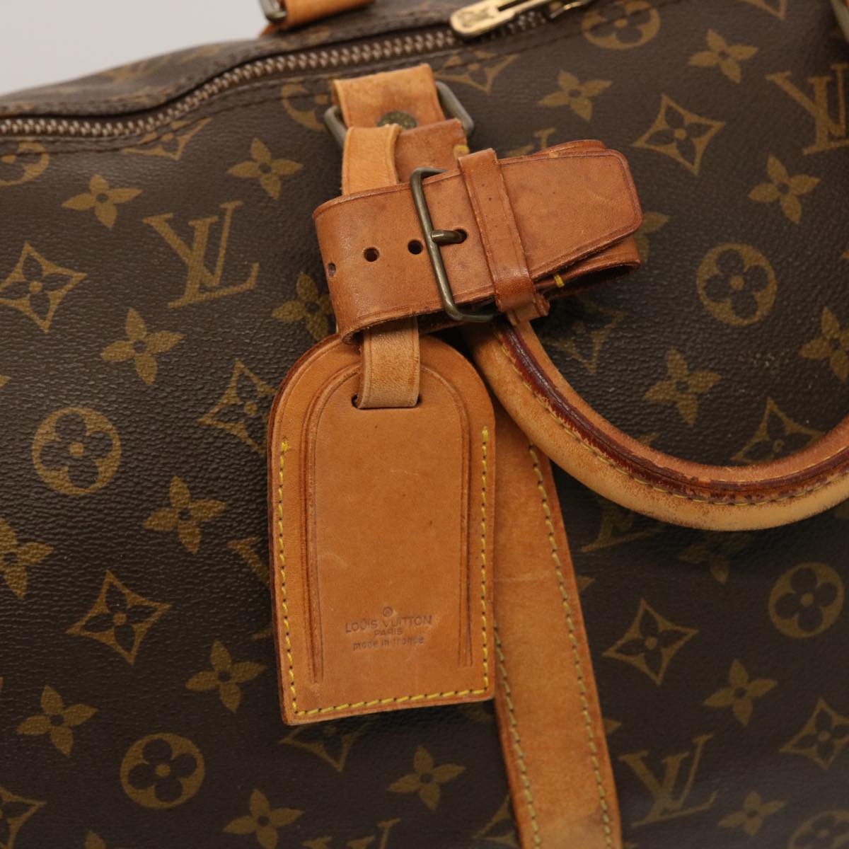 LOUIS VUITTON Monogram Keepall 50 Boston Bag M41426 LV 75918