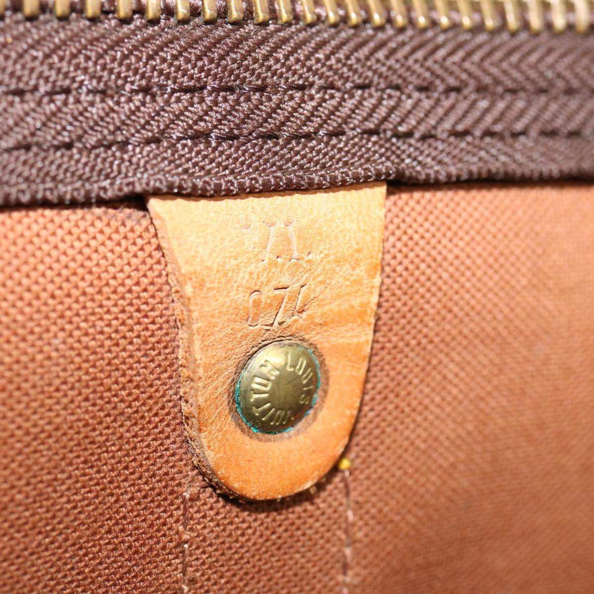LOUIS VUITTON Monogram Keepall 50 Boston Bag M41426 LV 75918