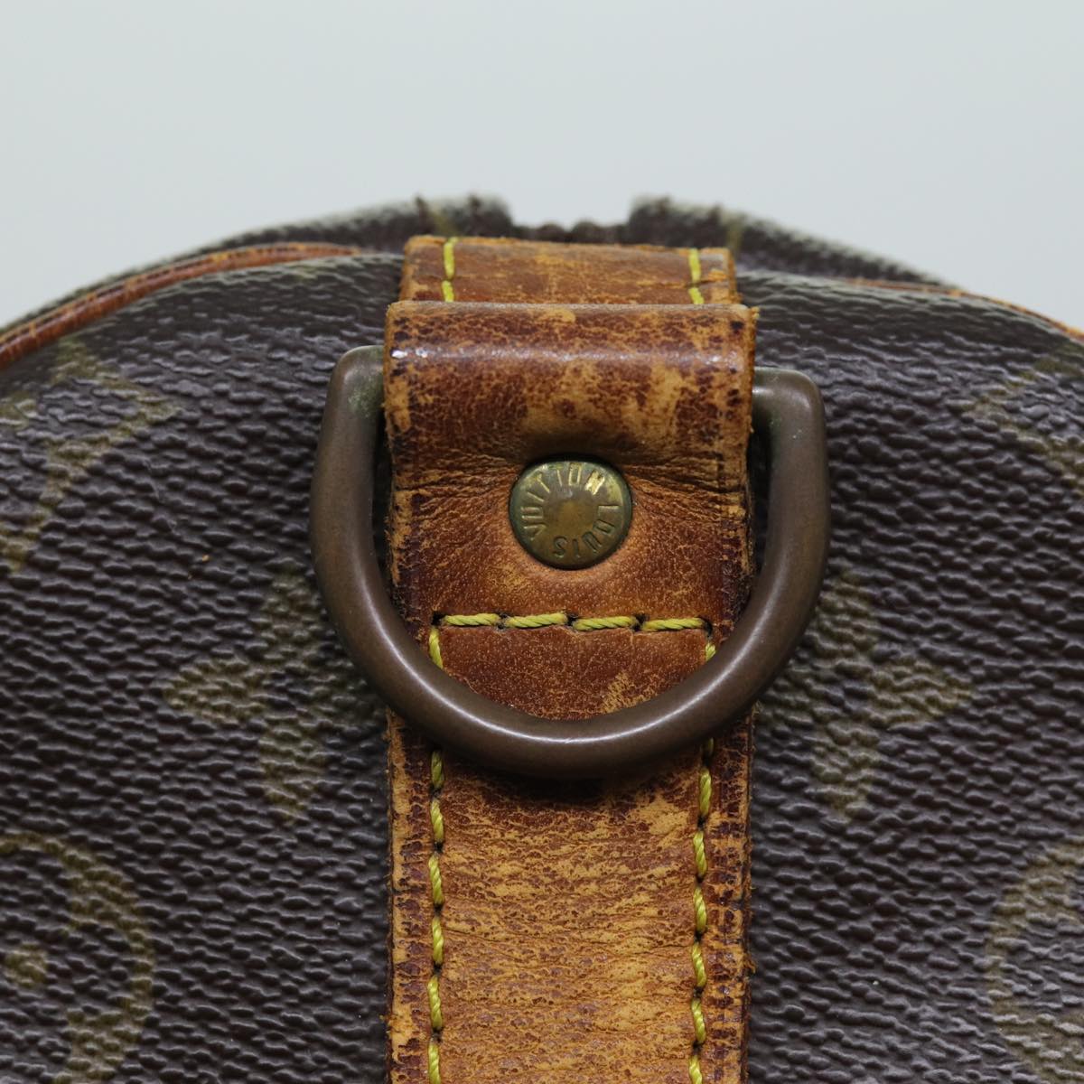 LOUIS VUITTON Monogram Keepall Bandouliere 50 Boston Bag M41416 LV 75919