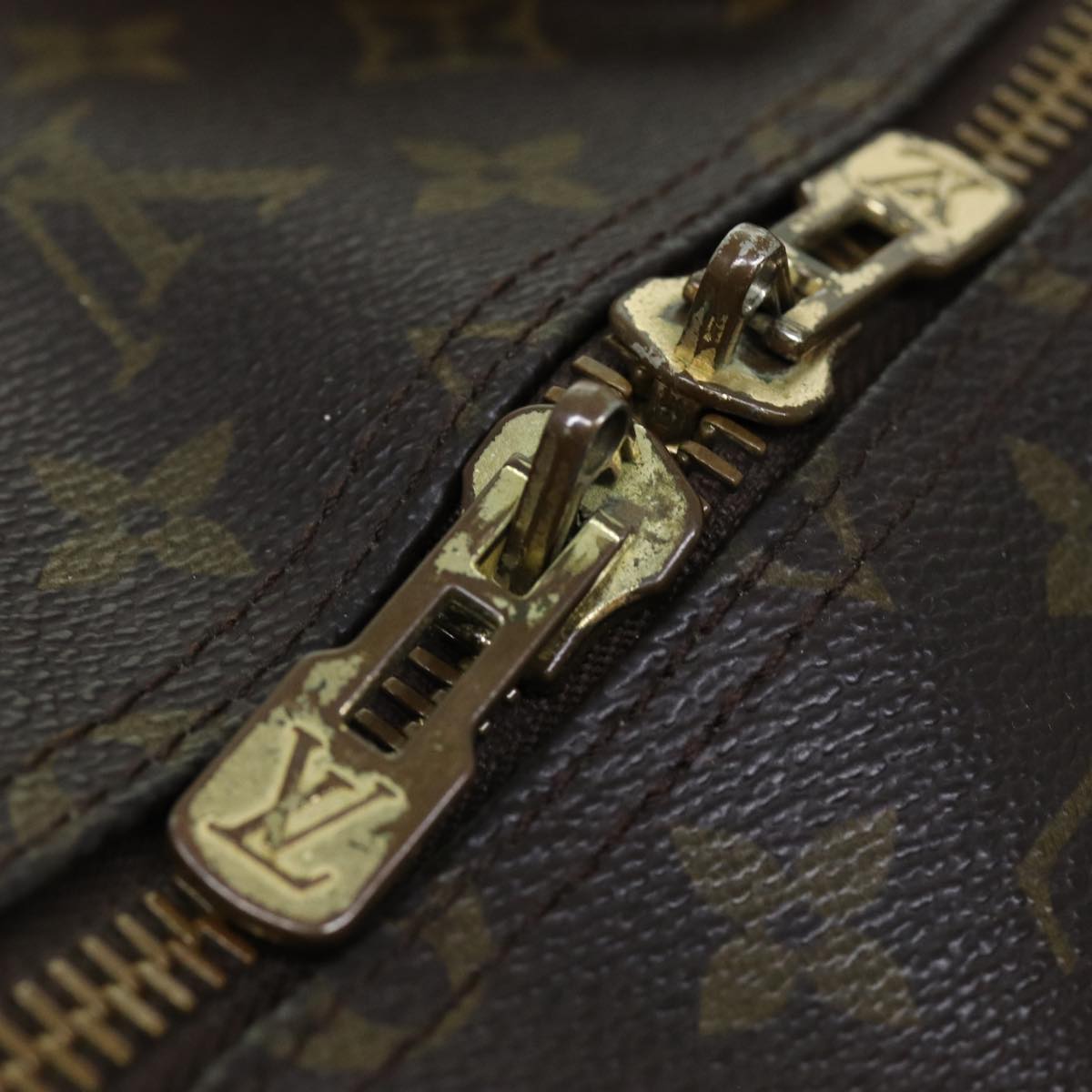 LOUIS VUITTON Monogram Keepall Bandouliere 50 Boston Bag M41416 LV 75919