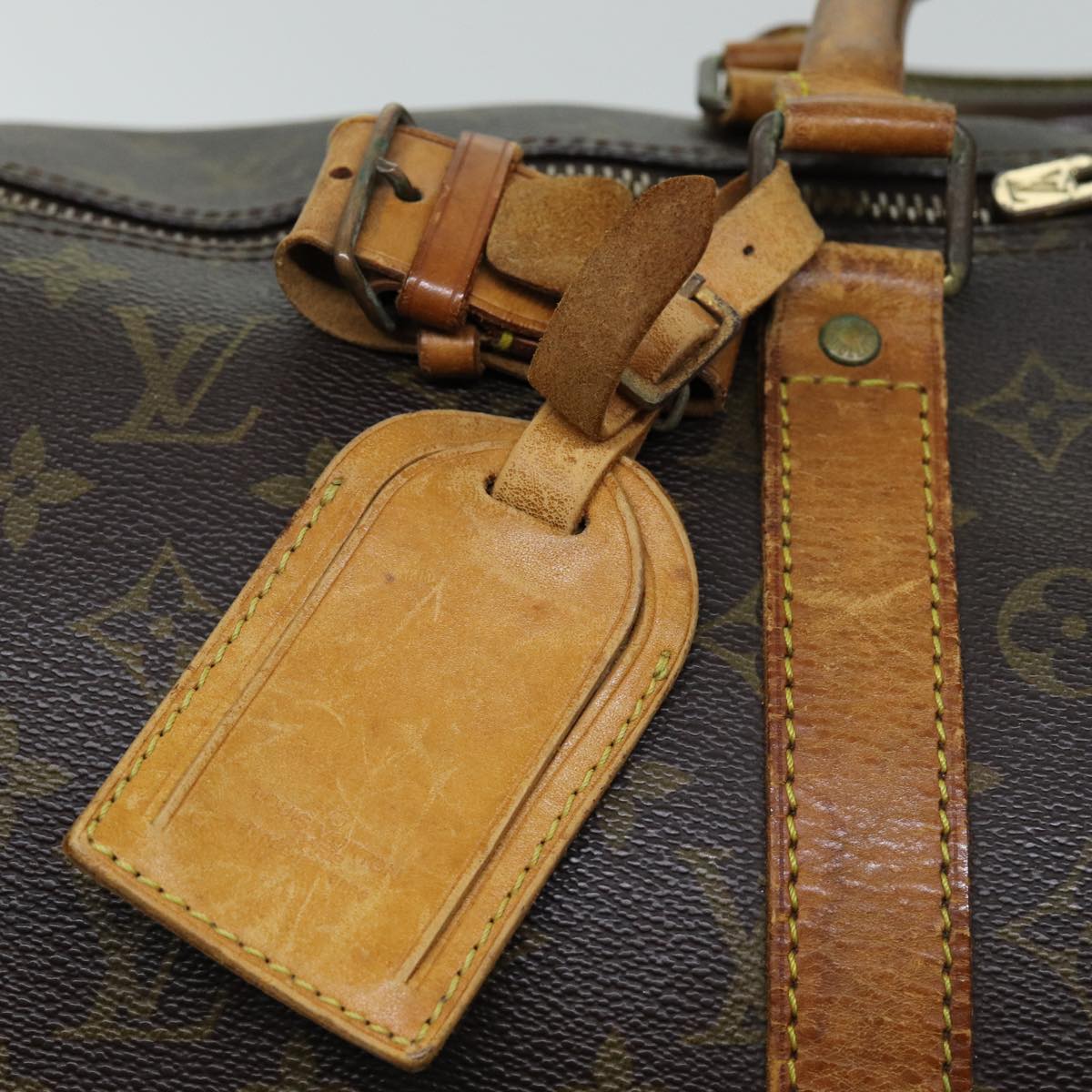 LOUIS VUITTON Monogram Keepall Bandouliere 50 Boston Bag M41416 LV 75919