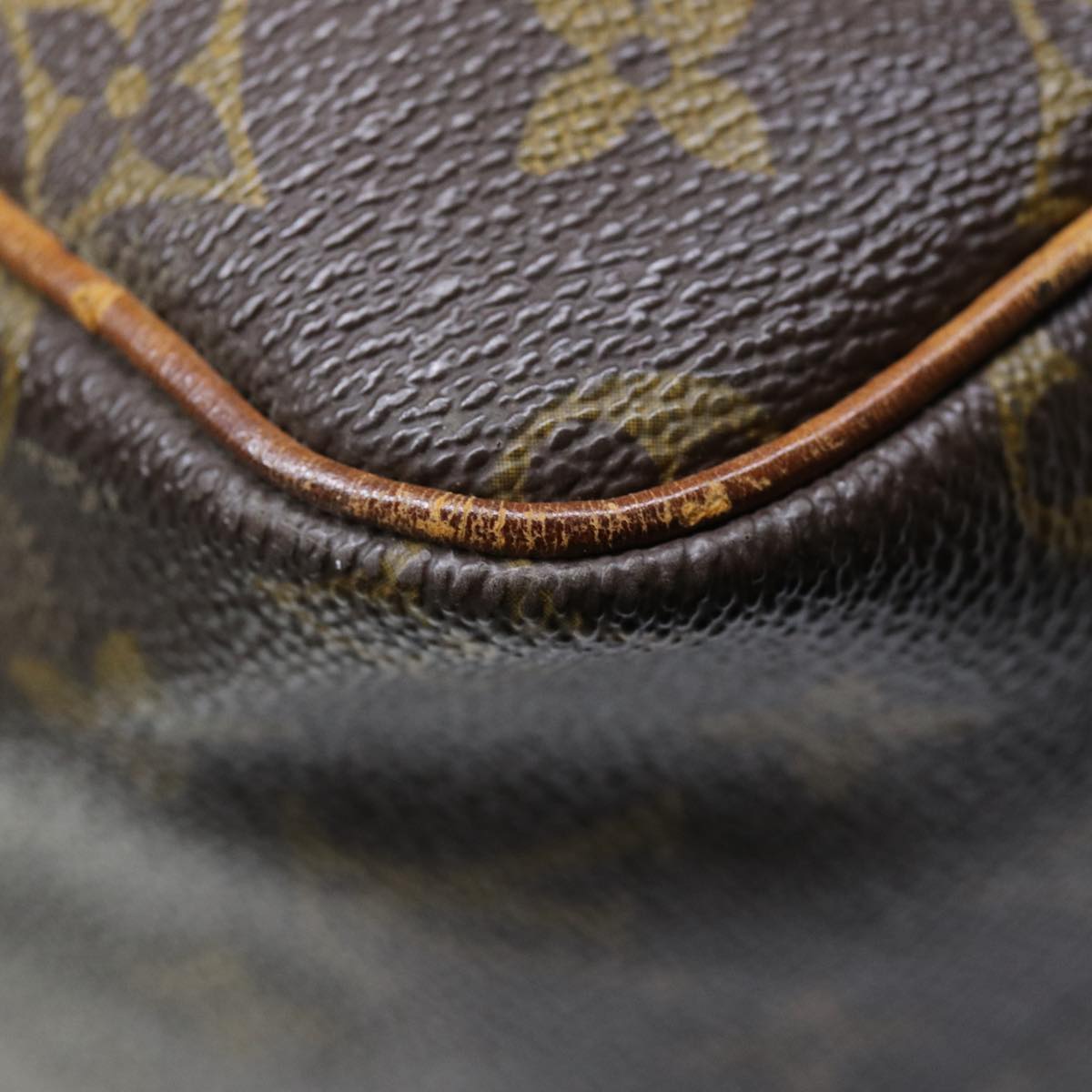 LOUIS VUITTON Monogram Keepall 55 Boston Bag M41424 LV 75920