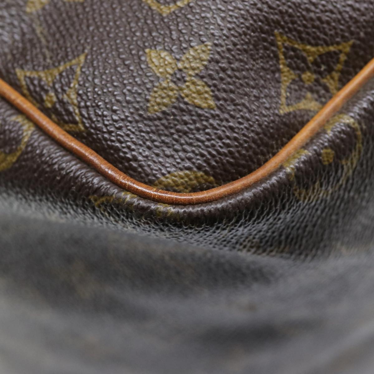 LOUIS VUITTON Monogram Keepall 55 Boston Bag M41424 LV 75920