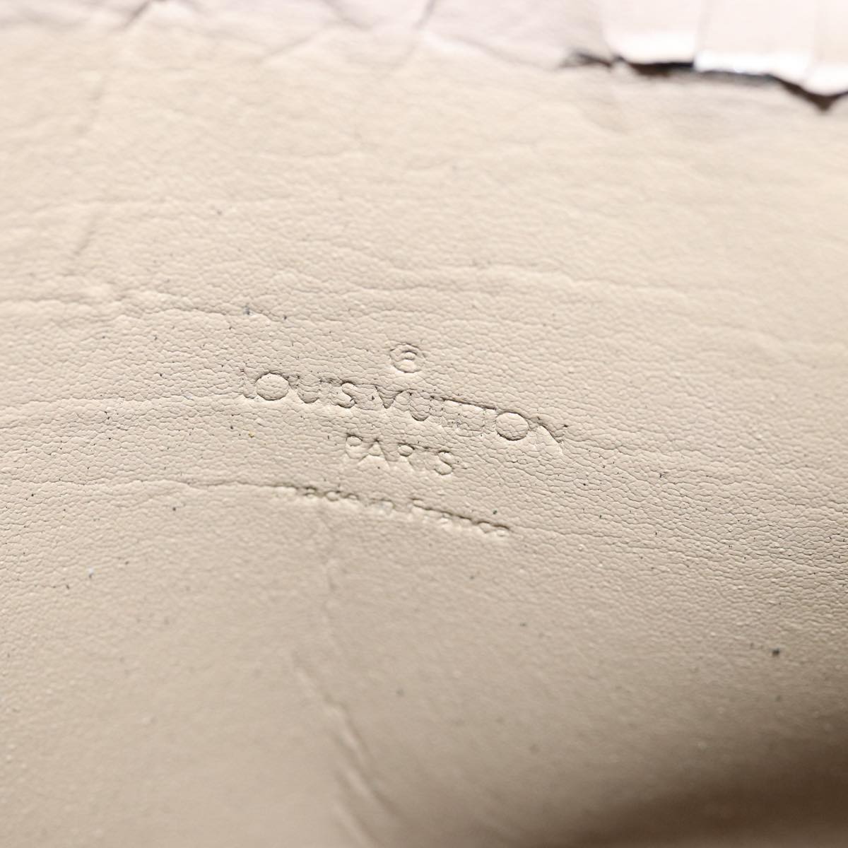 LOUIS VUITTON Monogram Vernis Bedford Hand Bag Beige M91006 LV 75926