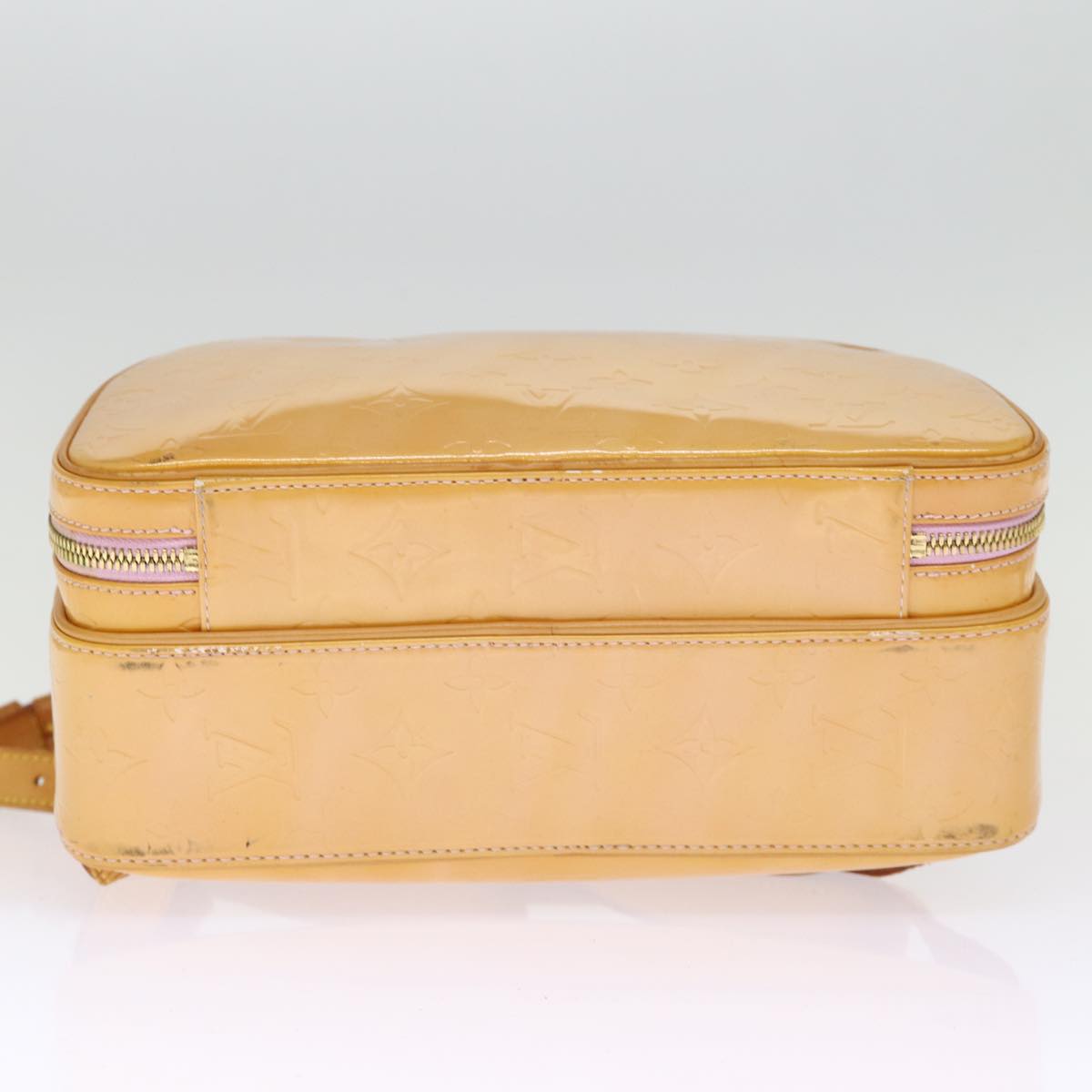 LOUIS VUITTON Monogram Vernis Marley Backpack Marshmallow Pink M91039 75935