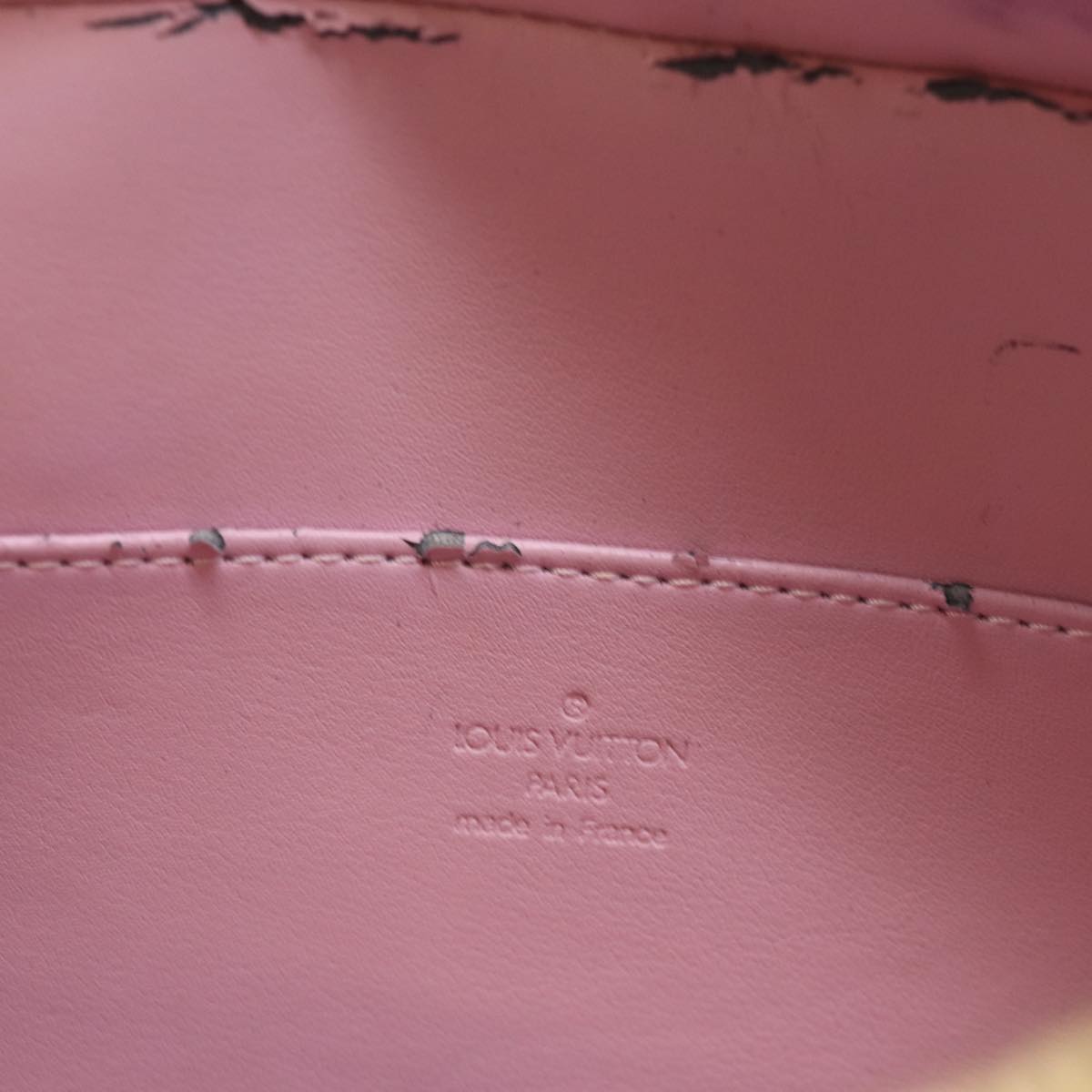 LOUIS VUITTON Monogram Vernis Marley Backpack Marshmallow Pink M91039 75935