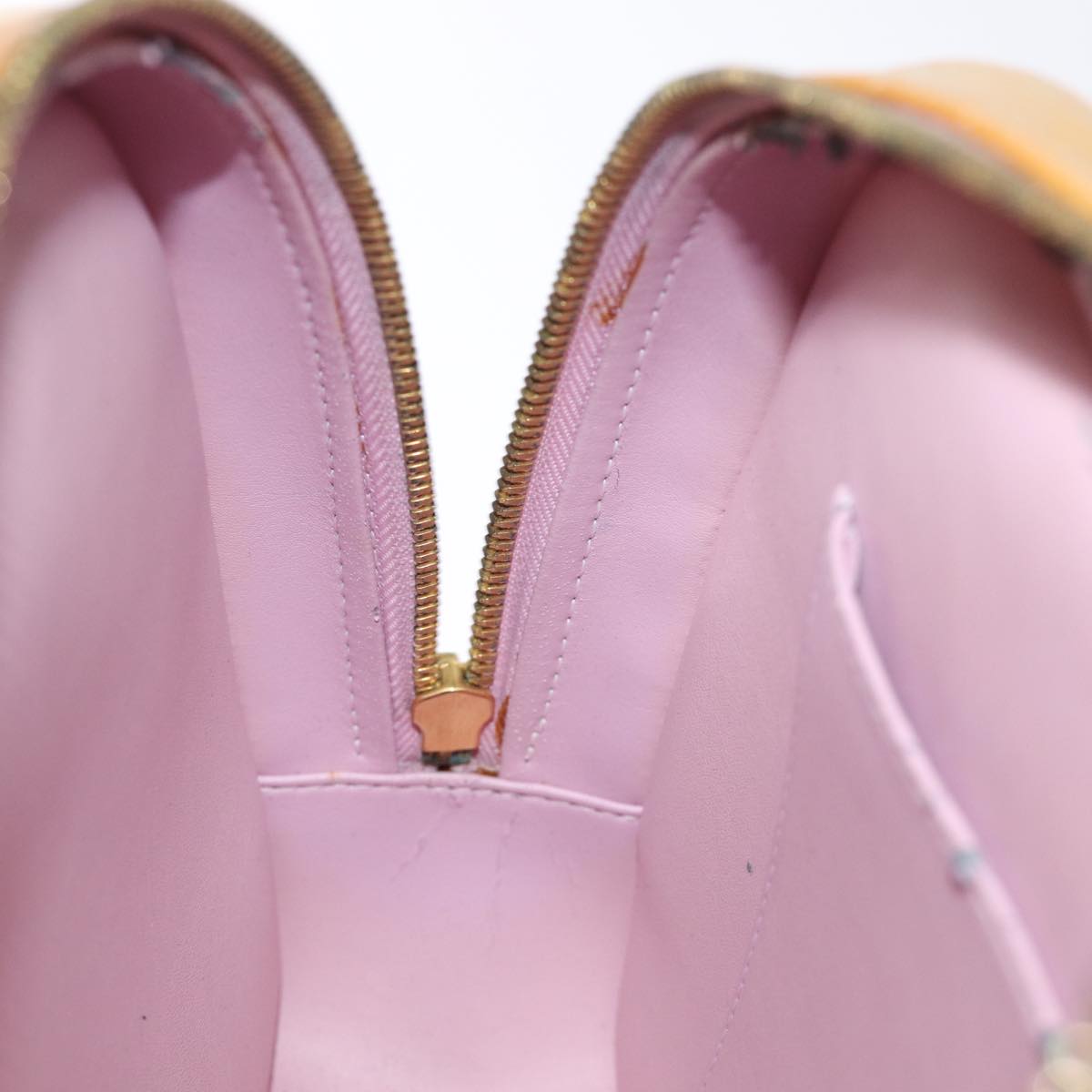 LOUIS VUITTON Monogram Vernis Marley Backpack Marshmallow Pink M91039 75935