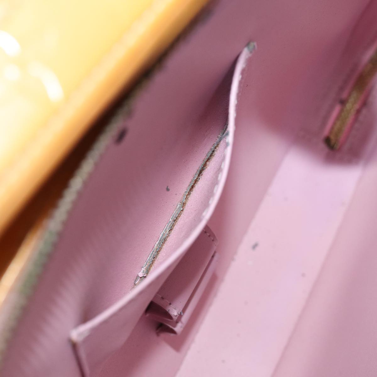LOUIS VUITTON Monogram Vernis Marley Backpack Marshmallow Pink M91039 75935