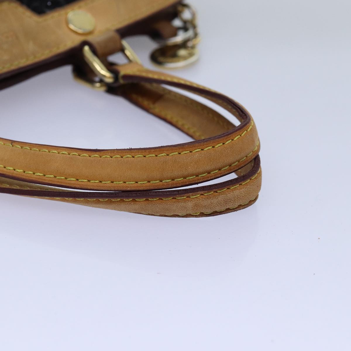LOUIS VUITTON Monogram Vernis Brea PM Hand Bag Amarante M91622 LV 75936