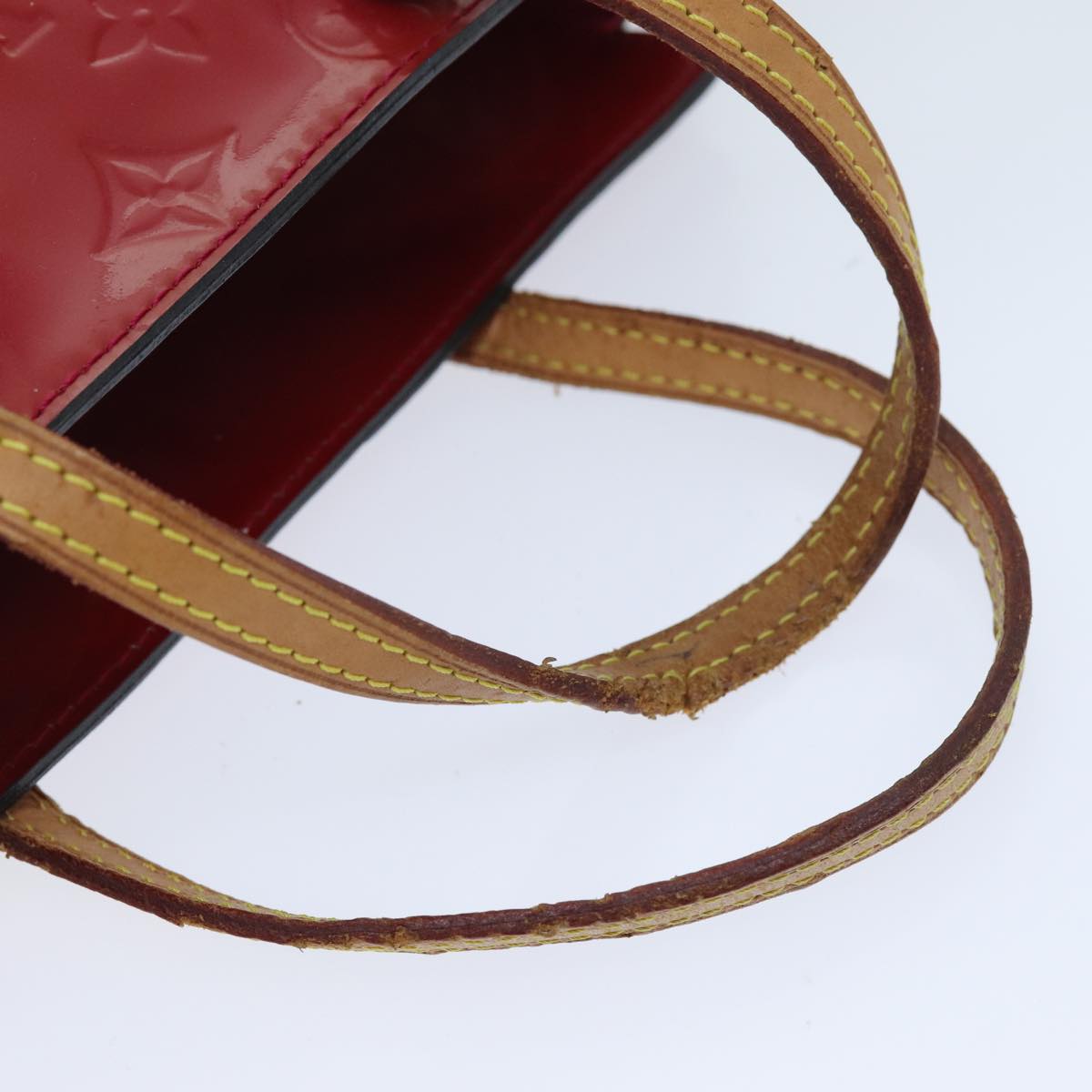 LOUIS VUITTON Monogram Vernis Catalina BB Hand Bag Rose Andian M90016 75937