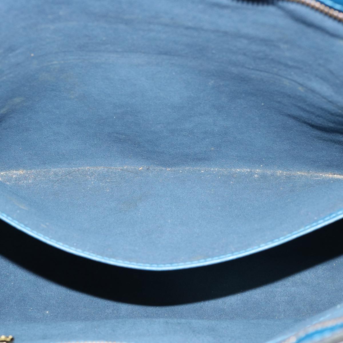 LOUIS VUITTON Epi Lussac Shoulder Bag Blue M52285 LV 75940