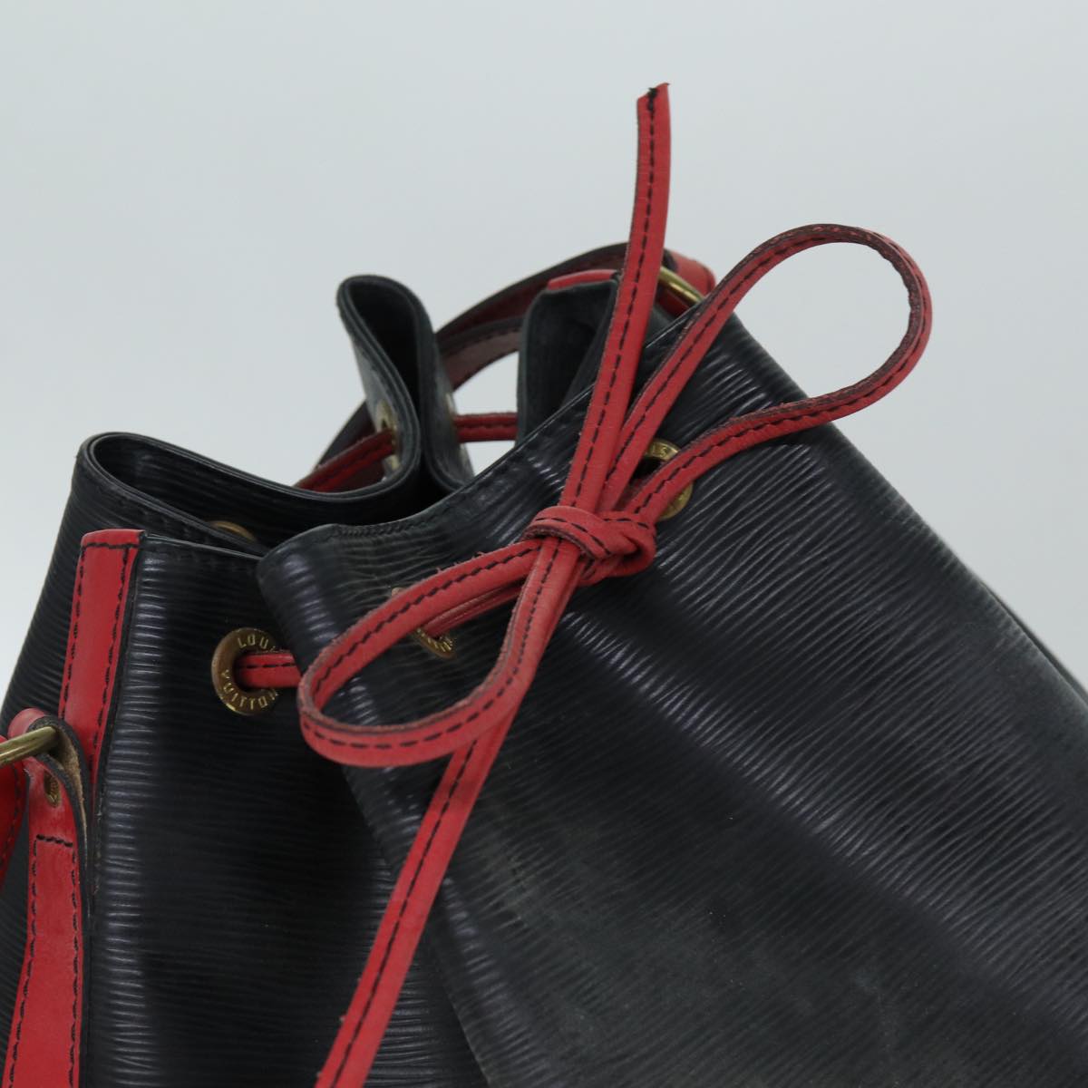 LOUIS VUITTON Epi Noe Shoulder Bag By color Black Red M44017 LV 75946