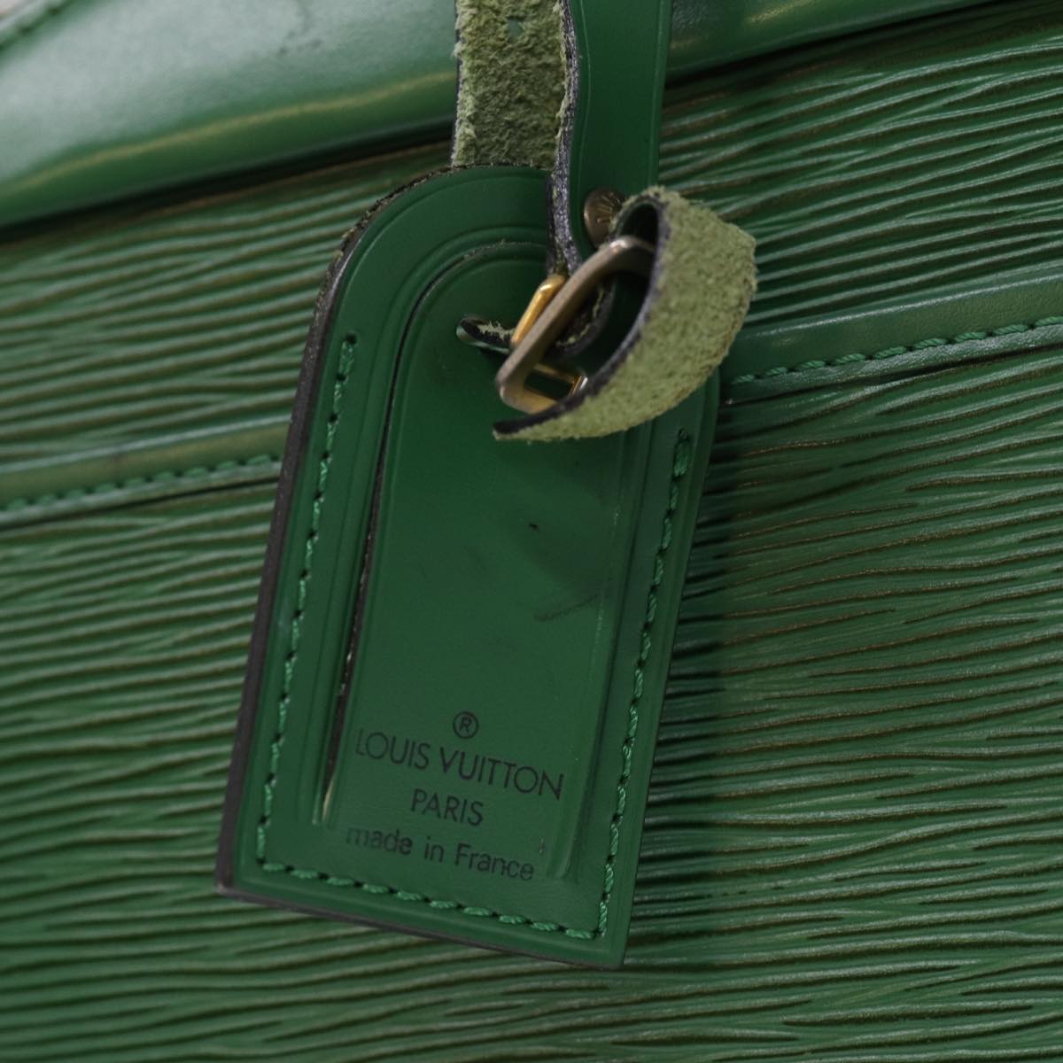 LOUIS VUITTON Epi Riviera Hand Bag Green M48184 LV 75951