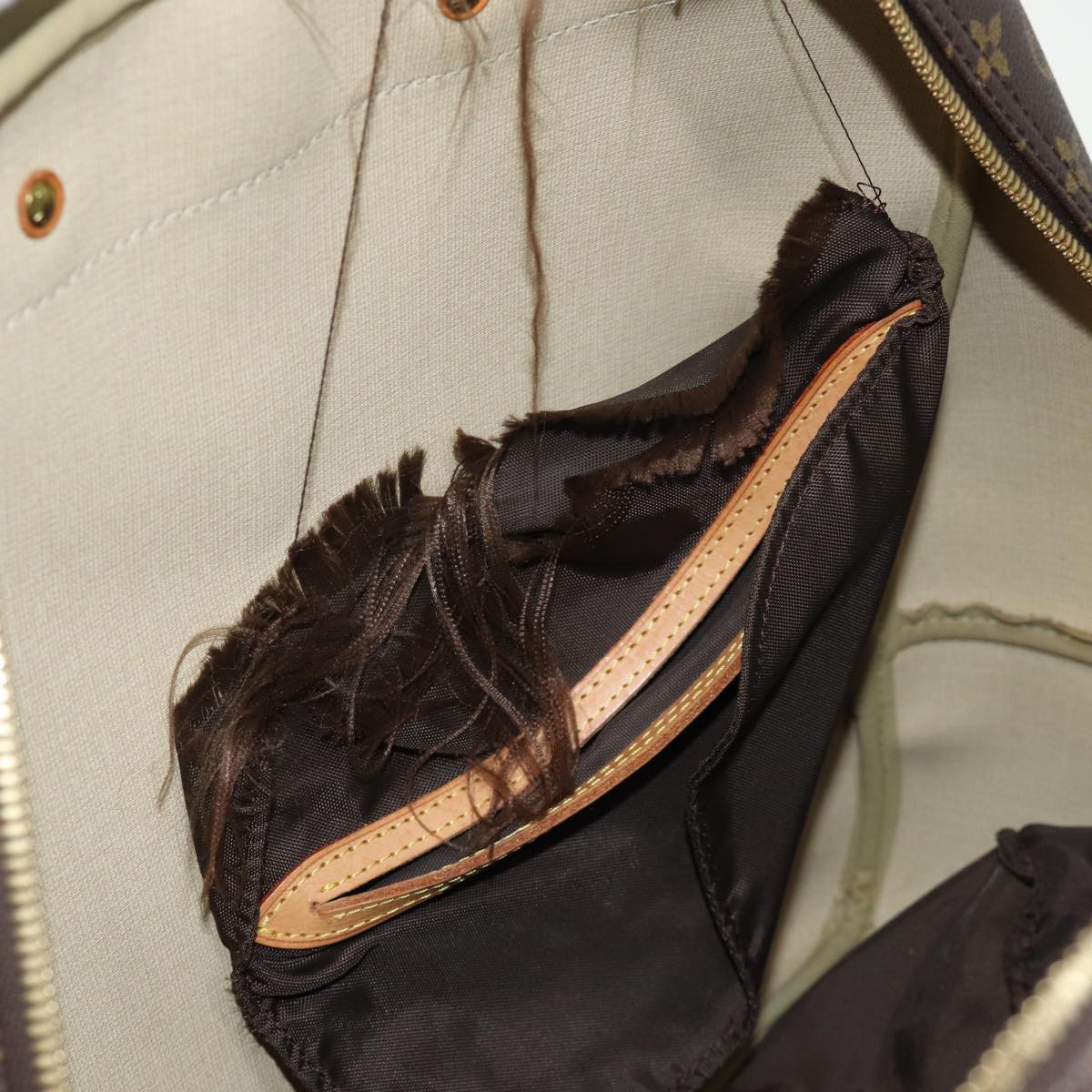 LOUIS VUITTON Monogram Evasion Boston Bag M41443 LV 75953