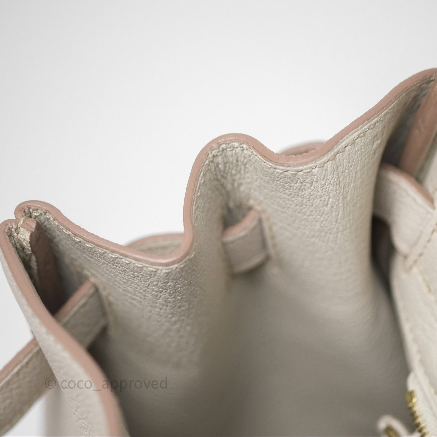 Hermès Birkin 30 Retourne Beton 8L Togo Gold Hardware