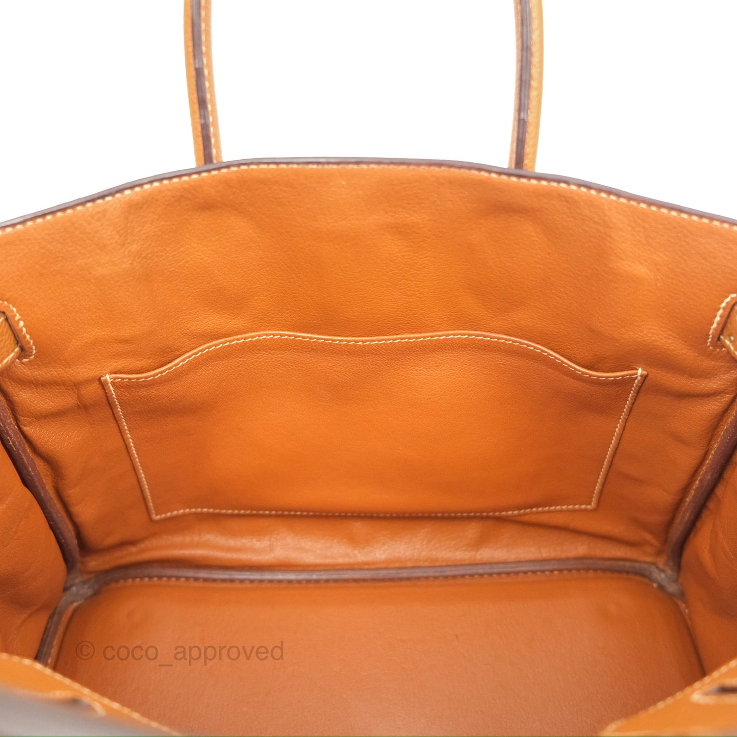 Hermès Birkin 30 Retourne Gold Clemence Palladium Hardware
