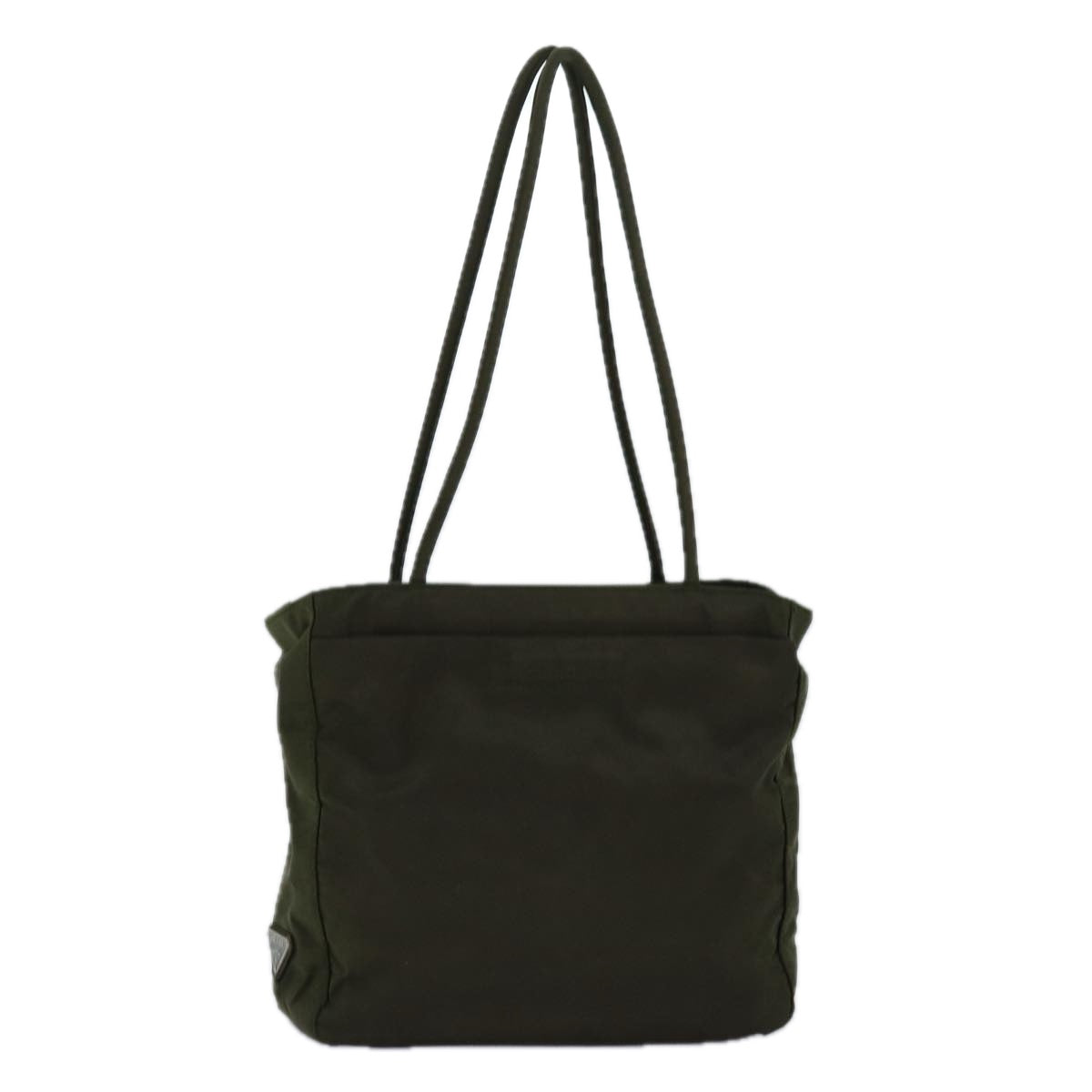 Luxury PradaTote Bag Nylon Khaki 75997