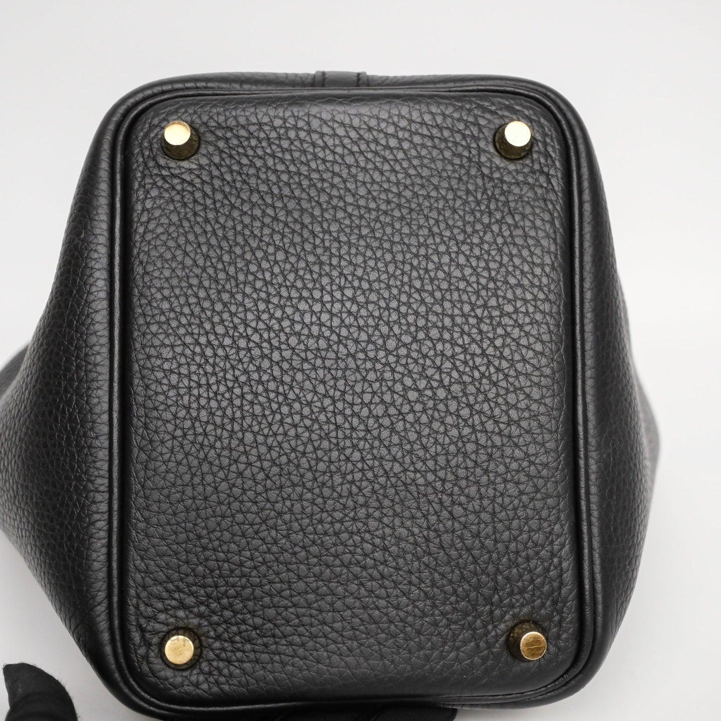 Hermès Picotin Lock 18 Noir Black 89 Clemence Gold Hardware