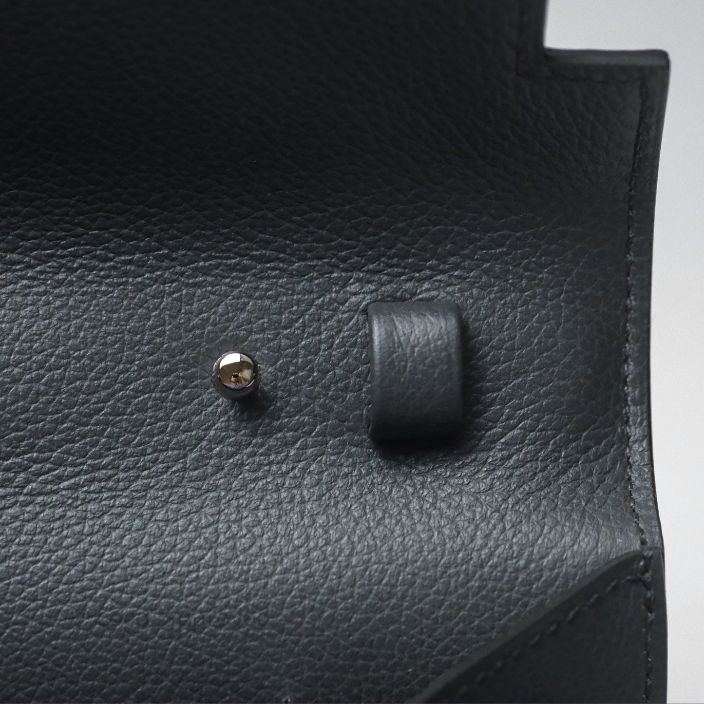 Hermès Kelly To Go Wallet Gris Misty H0 Evercolor Palladium Hardware