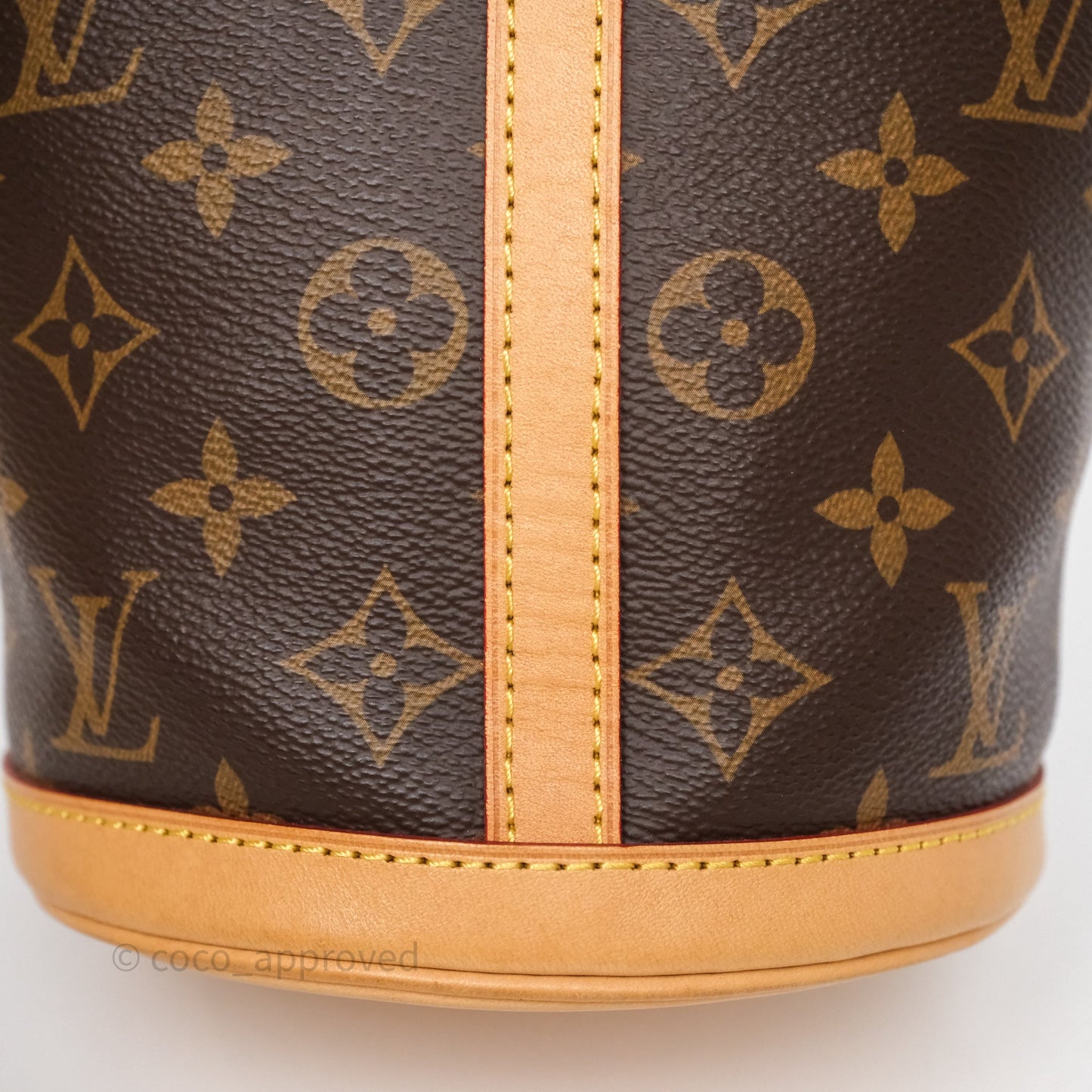 Louis Vuitton Duffle Bucket Bag Monogram Canvas