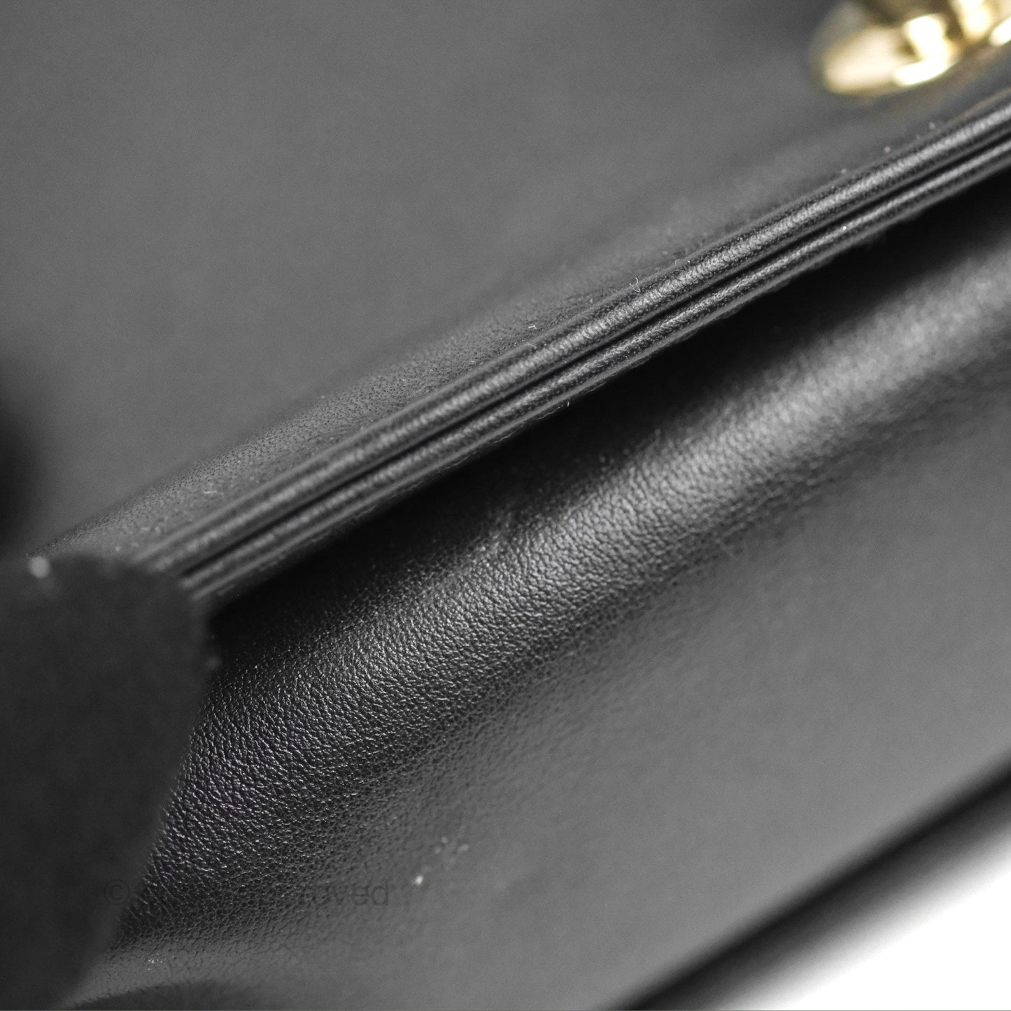 Chanel Medium Boy Chevron Black Calfskin Gold Hardware