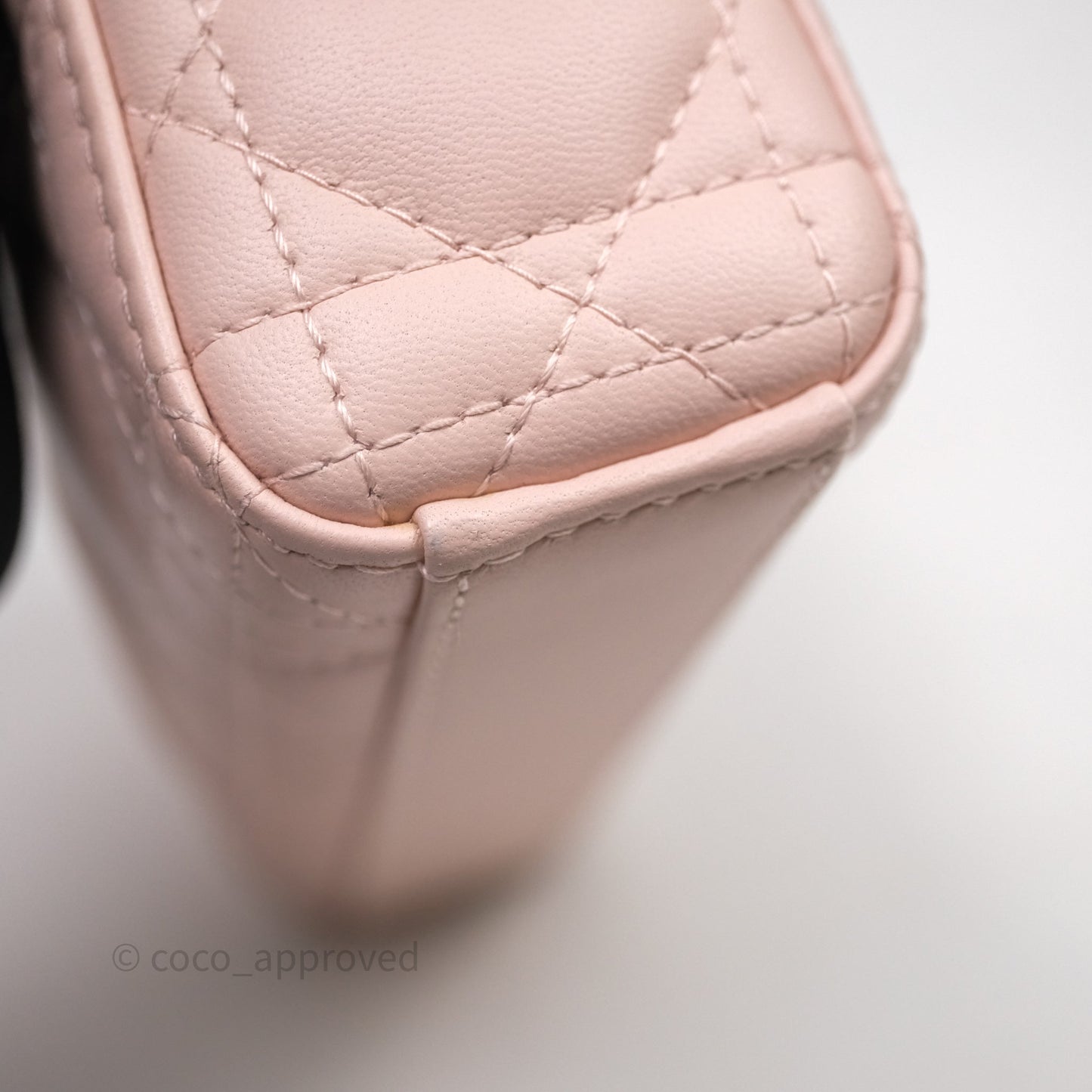 Dior Micro Lady D-Joy Bag Powder Pink Cannage Lambskin