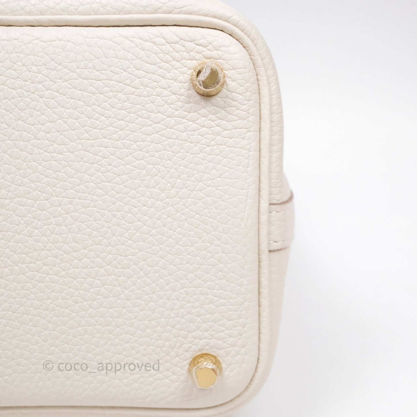 Hermès Picotin 18 Beton 8L Clemence Gold Hardware