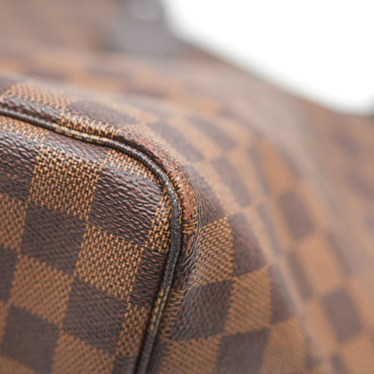 Louis Vuitton Neverfull Tote Bag GM Damier Ebene