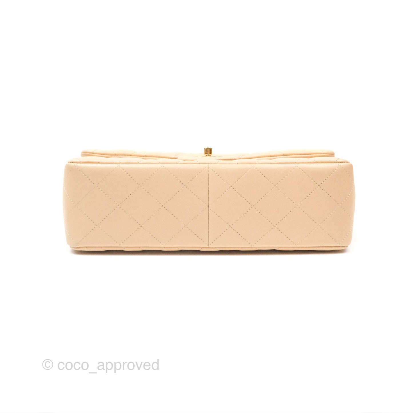 Chanel Jumbo Double Flap Beige Lambskin Gold Hardware⁣⁣