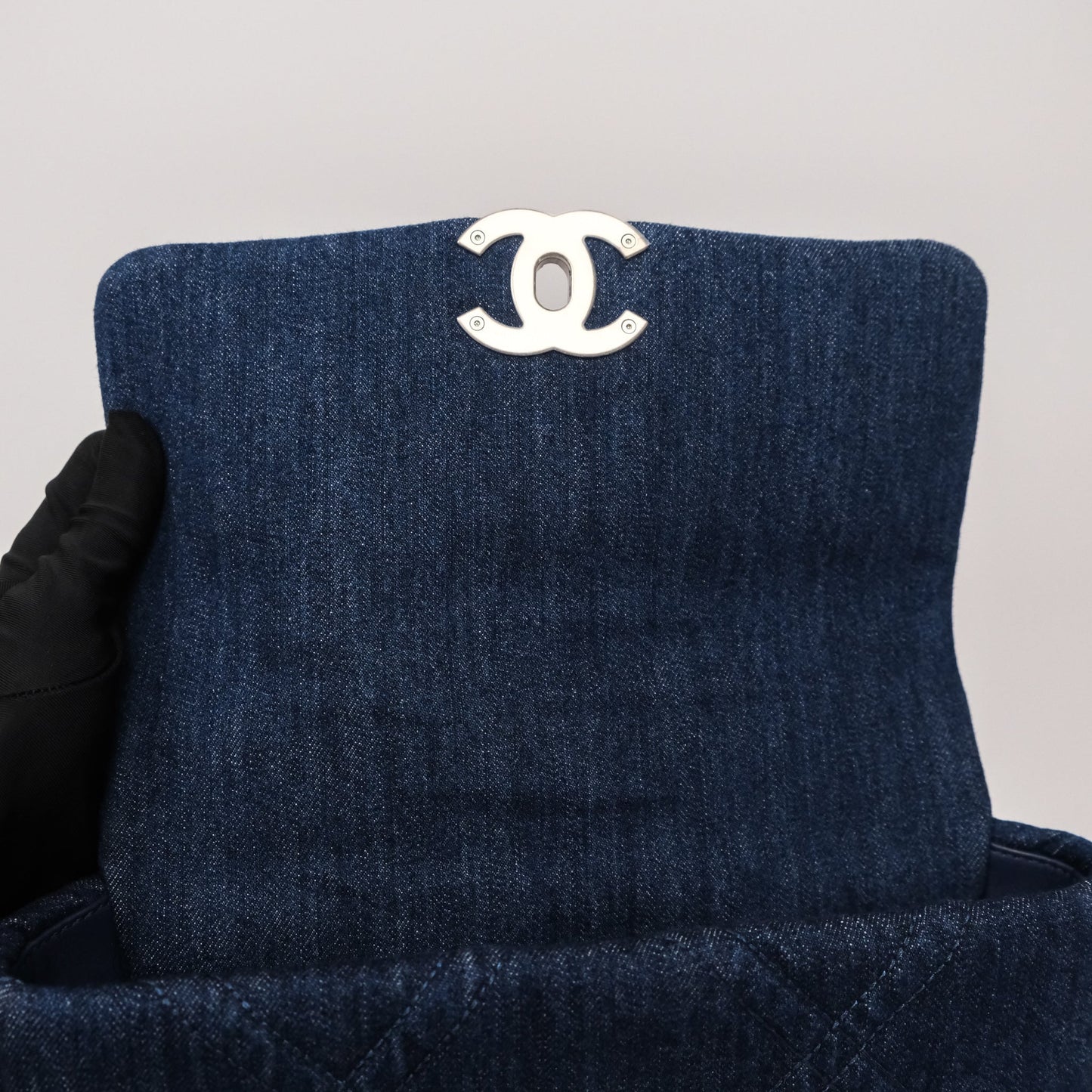 Chanel 19 Small Denim Mixed Hardware 22P