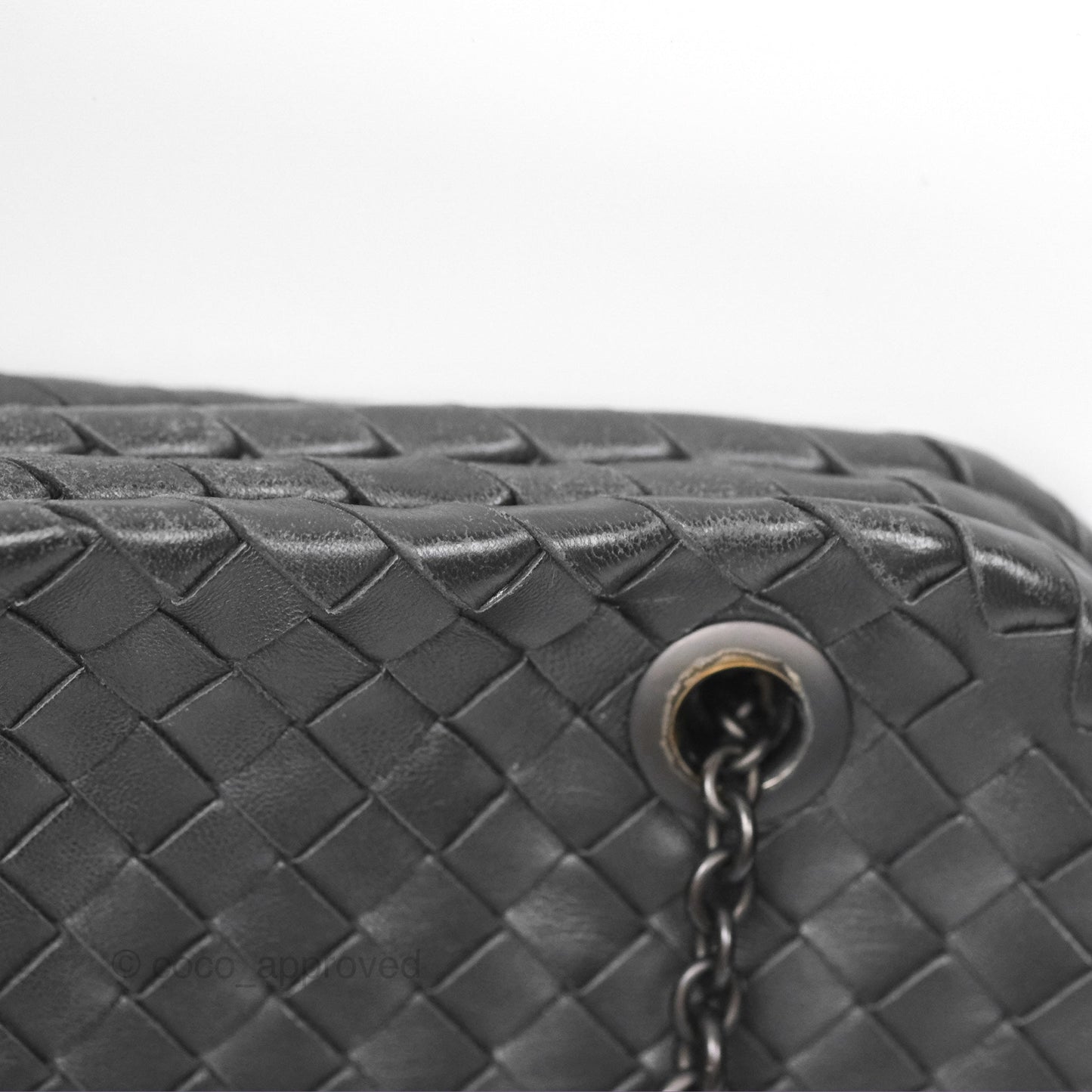 Bottega Veneta Shoulder Bag Black So Black Hardware
