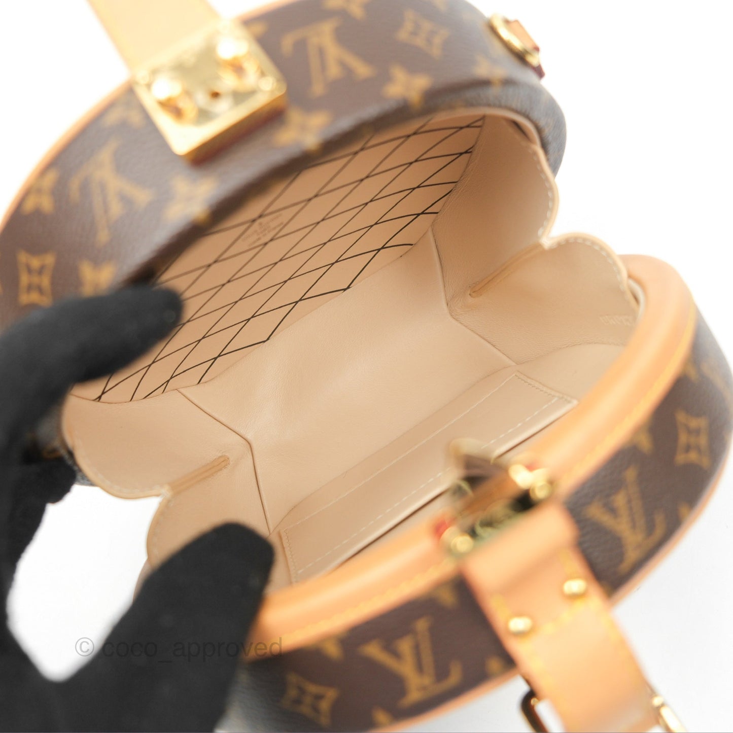 Louis Vuitton Petite Boite Chapeau Monogram Canvas