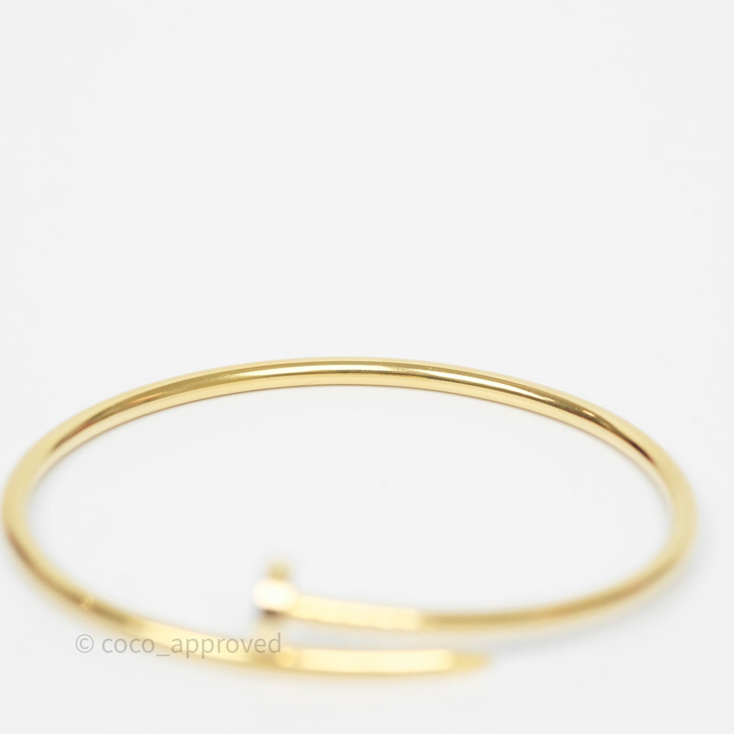 Cartier Small Juste Un Clou Bracelet Yellow Gold