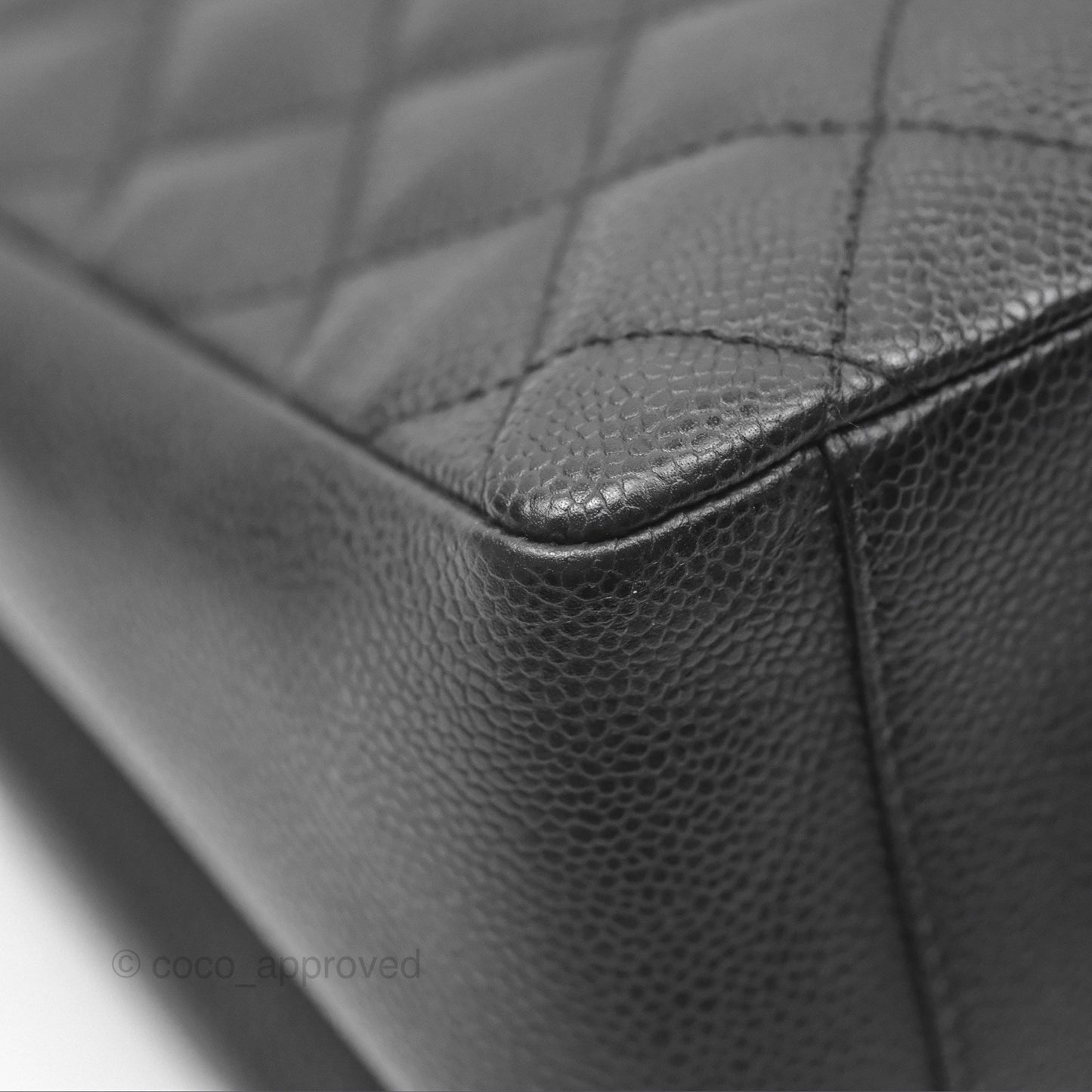 Chanel GST Black Caviar Gold Hardware