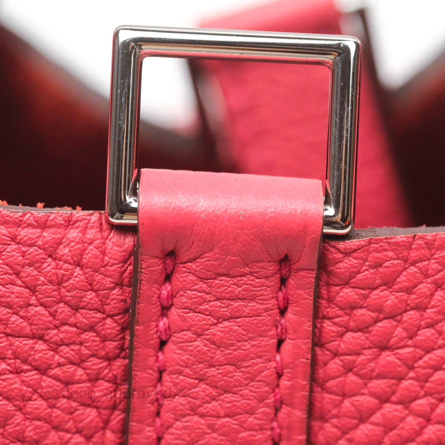 Hermès Picotin Lock 18 Bougainvillier A5 Clemence Palladium Hardware