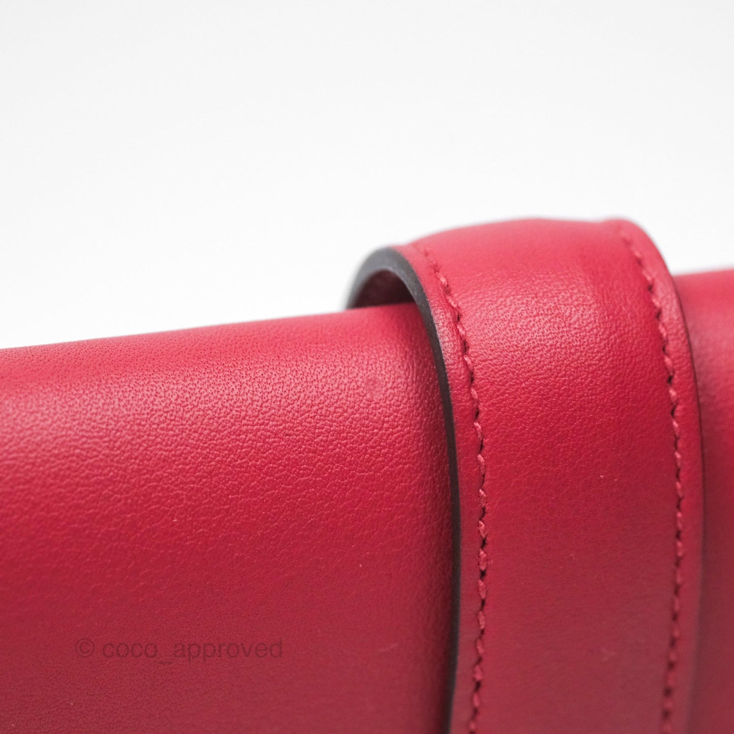 Hermès Jige Elan 29 Clutch Rouge Garance